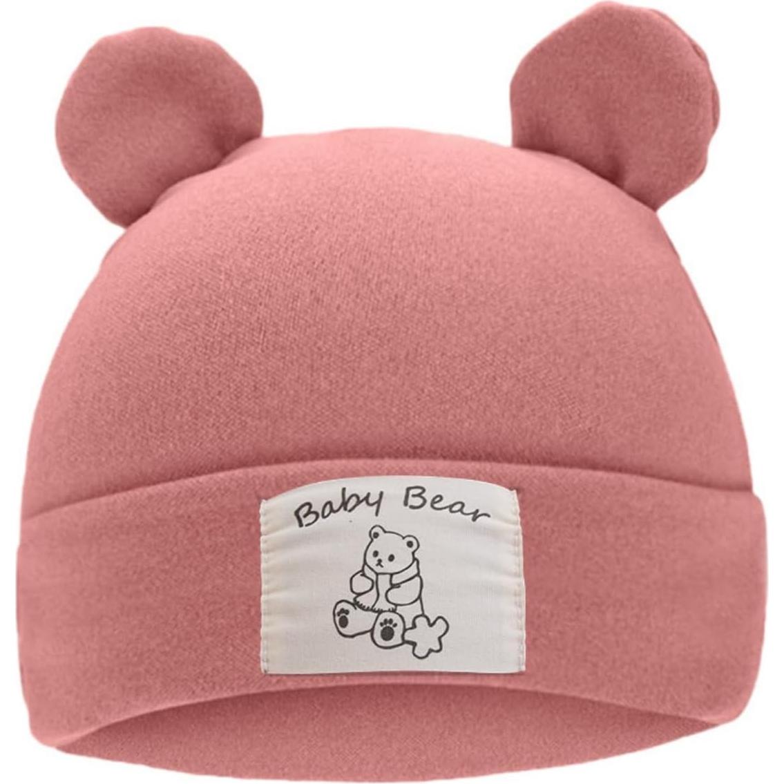 Gorro de Oso KIDOCHEESE para Bebé Niña - 3 Colores Suaves