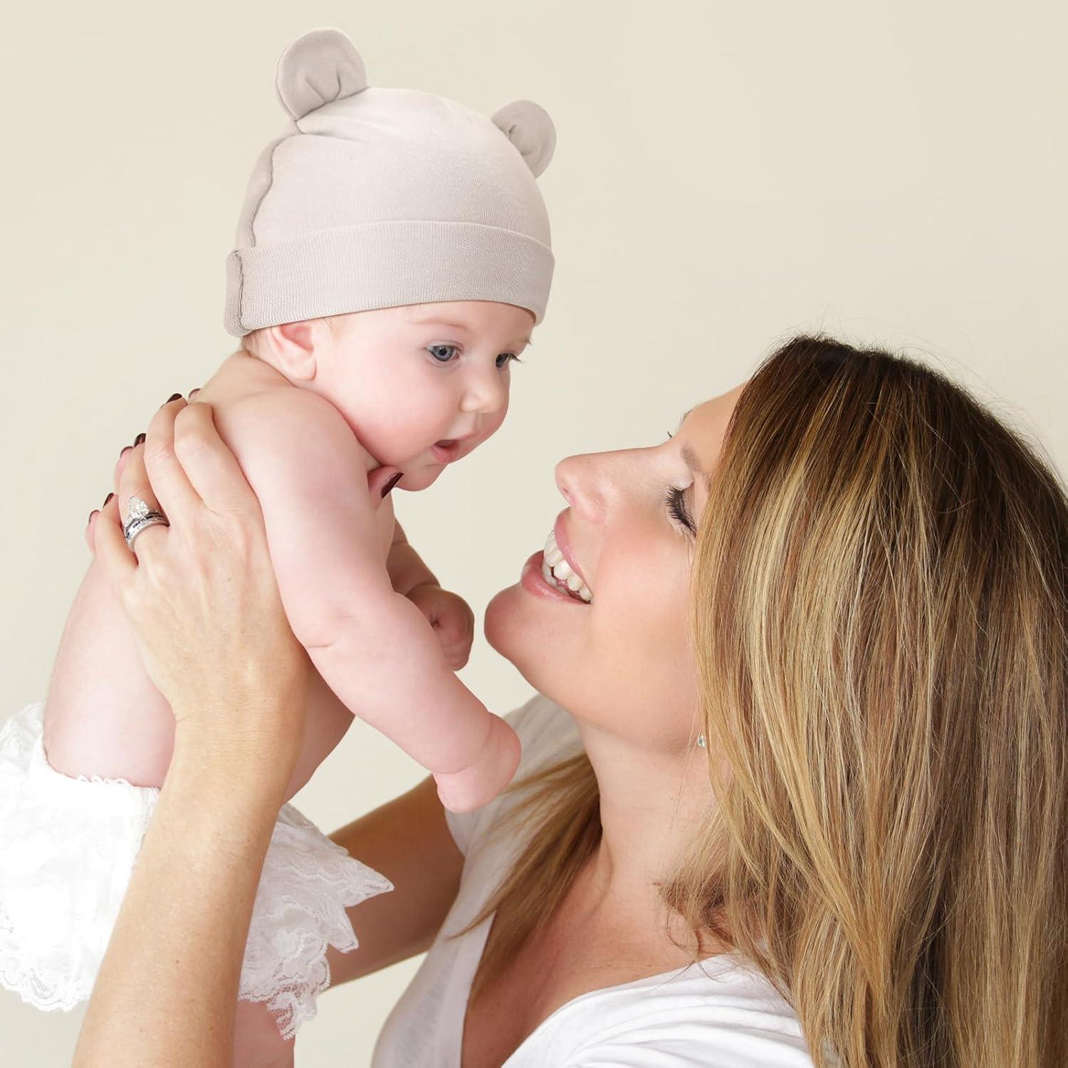 Gorros para Bebé Recién Nacido Toulite 10 Pcs Algodón 0-6 Meses