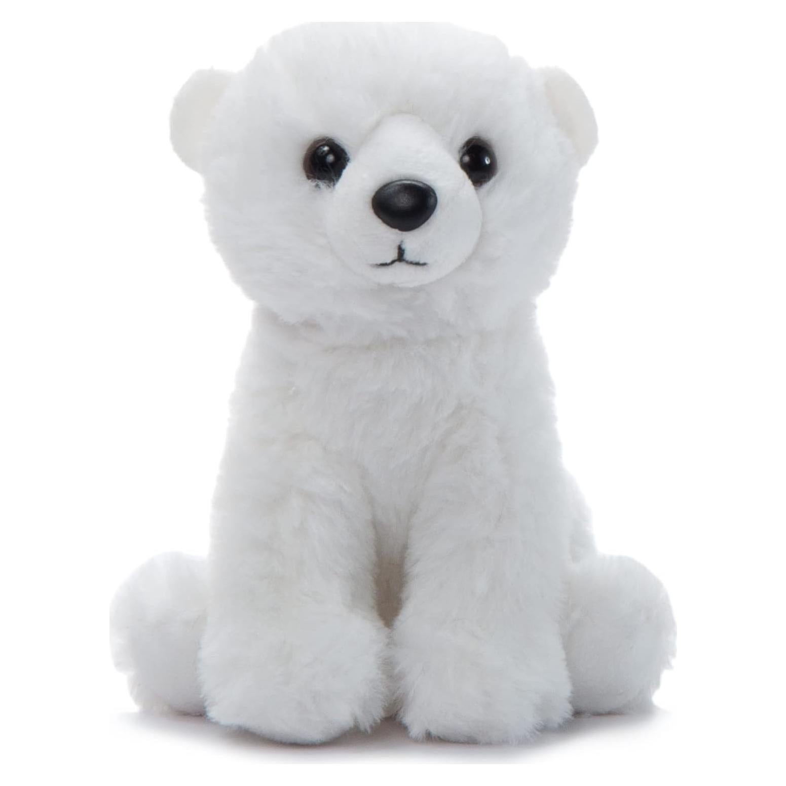 Oso Polar de Peluche 15cm El Zoológico de Caricias