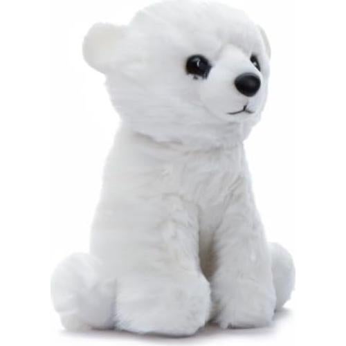 Oso Polar de Peluche 15cm El Zoológico de Caricias