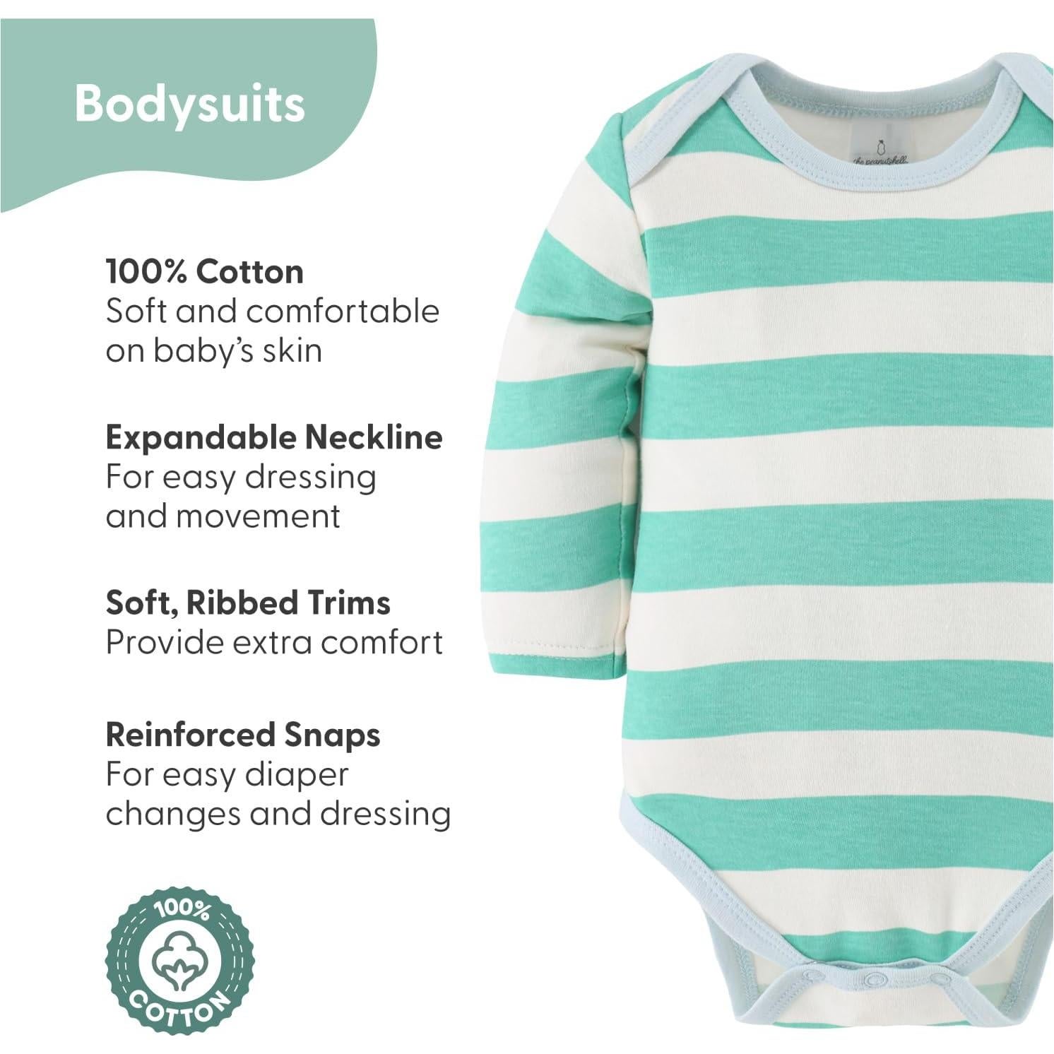 Conjunto de Regalo Layette The Peanutshell 30 Piezas Bebé 0-3 Meses