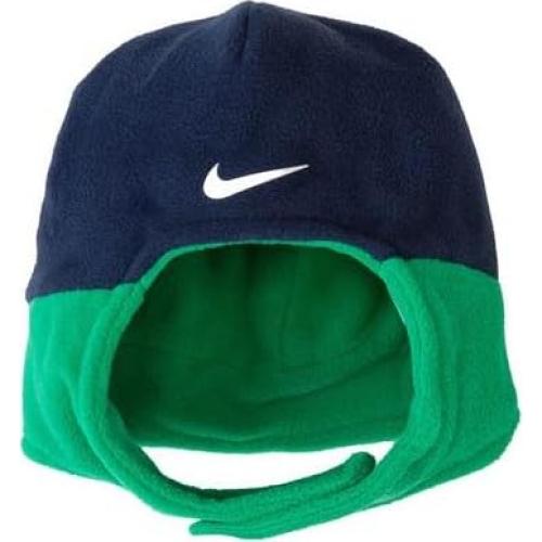 Conjunto de gorro y manoplas Nike para bebés - Talla única - Azul/Verde