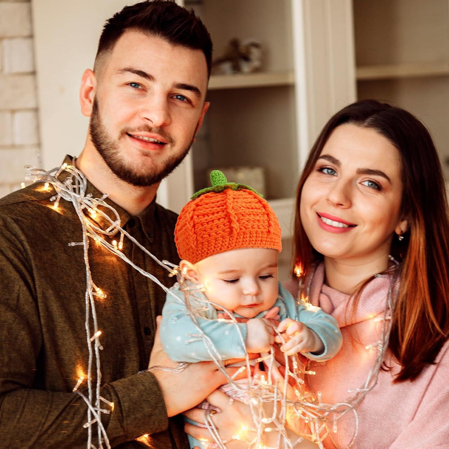 Conjunto Sombrero y Botines Calabaza XINRUI Bebés 0-12 Meses