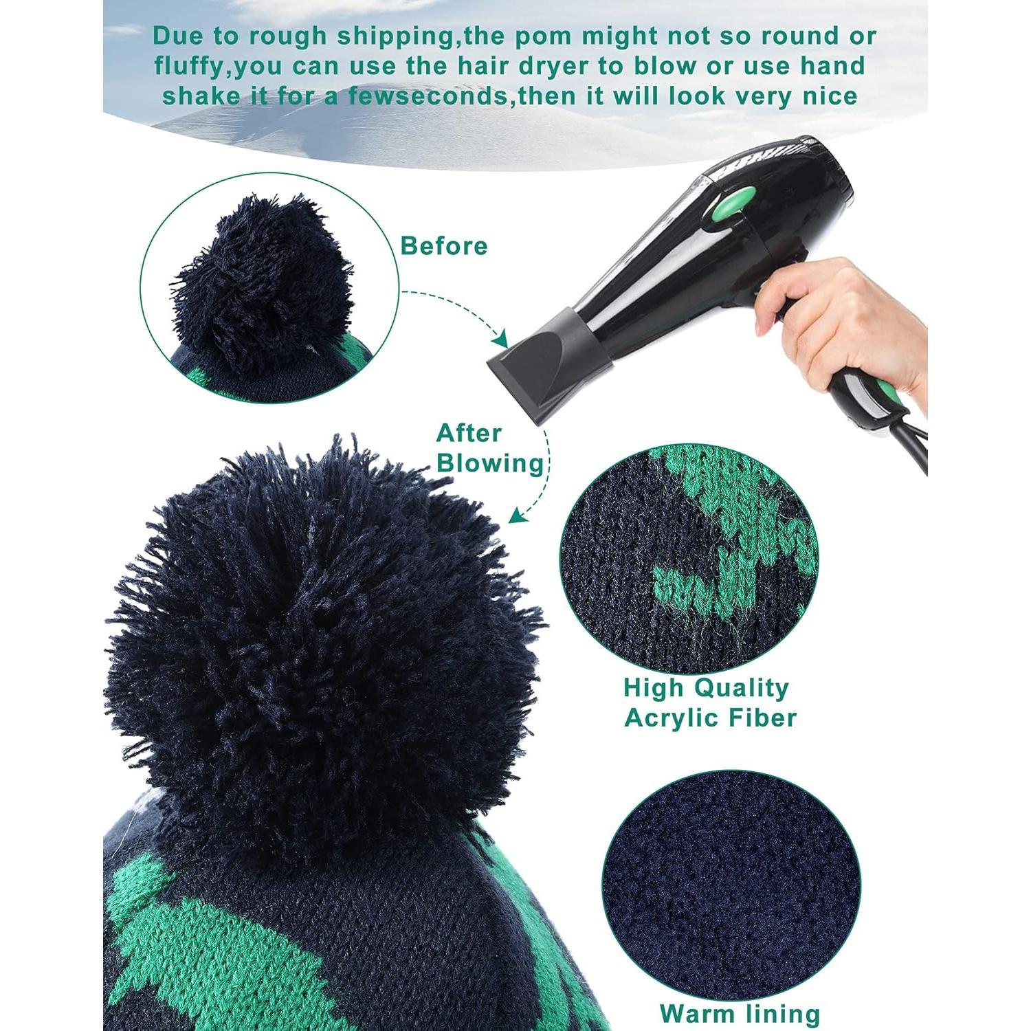 Conjunto de gorro, bufanda y guantes SATINIOR para niños