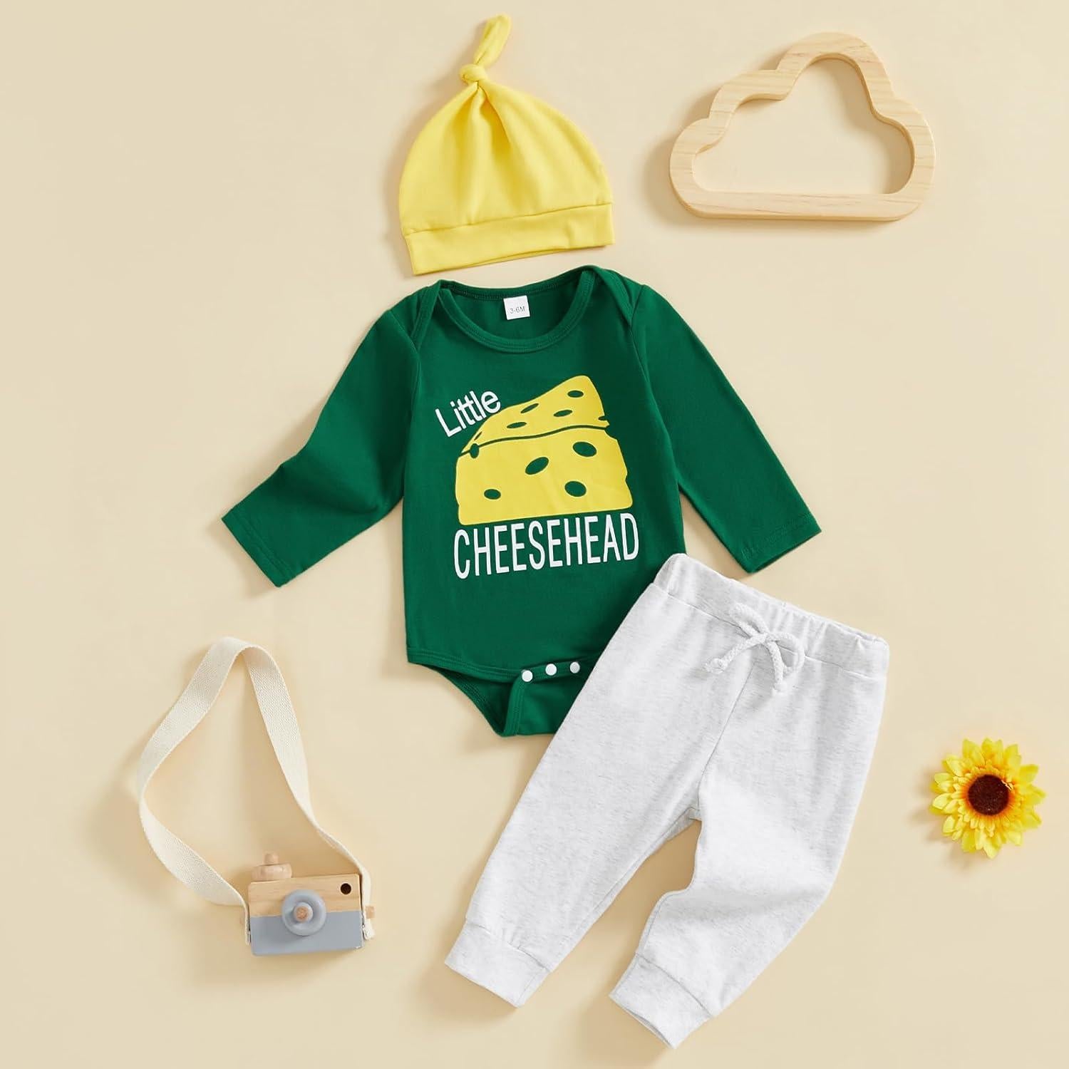 Conjunto de Ropa de Fútbol para Bebé BemeyourBBs 3-6 Meses