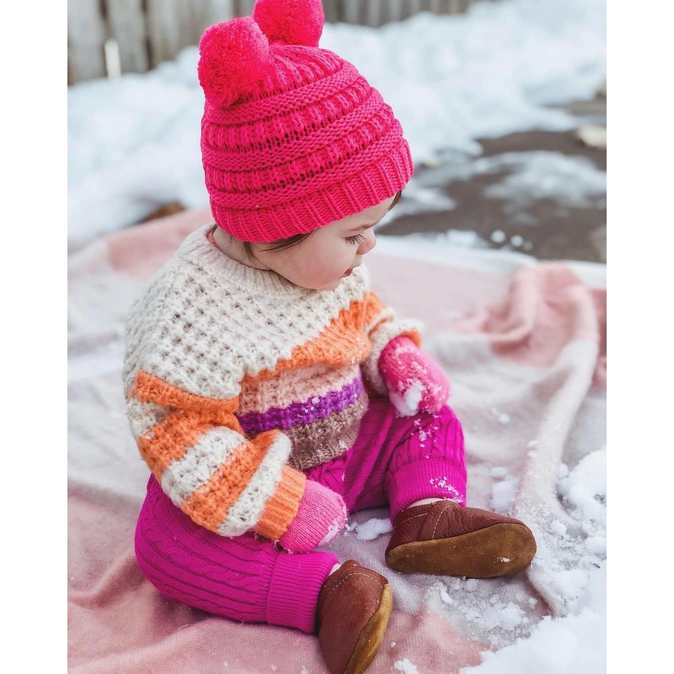 Conjunto Gorro y Mitones Forro Polar Funky Junque Bebé 0-9 meses