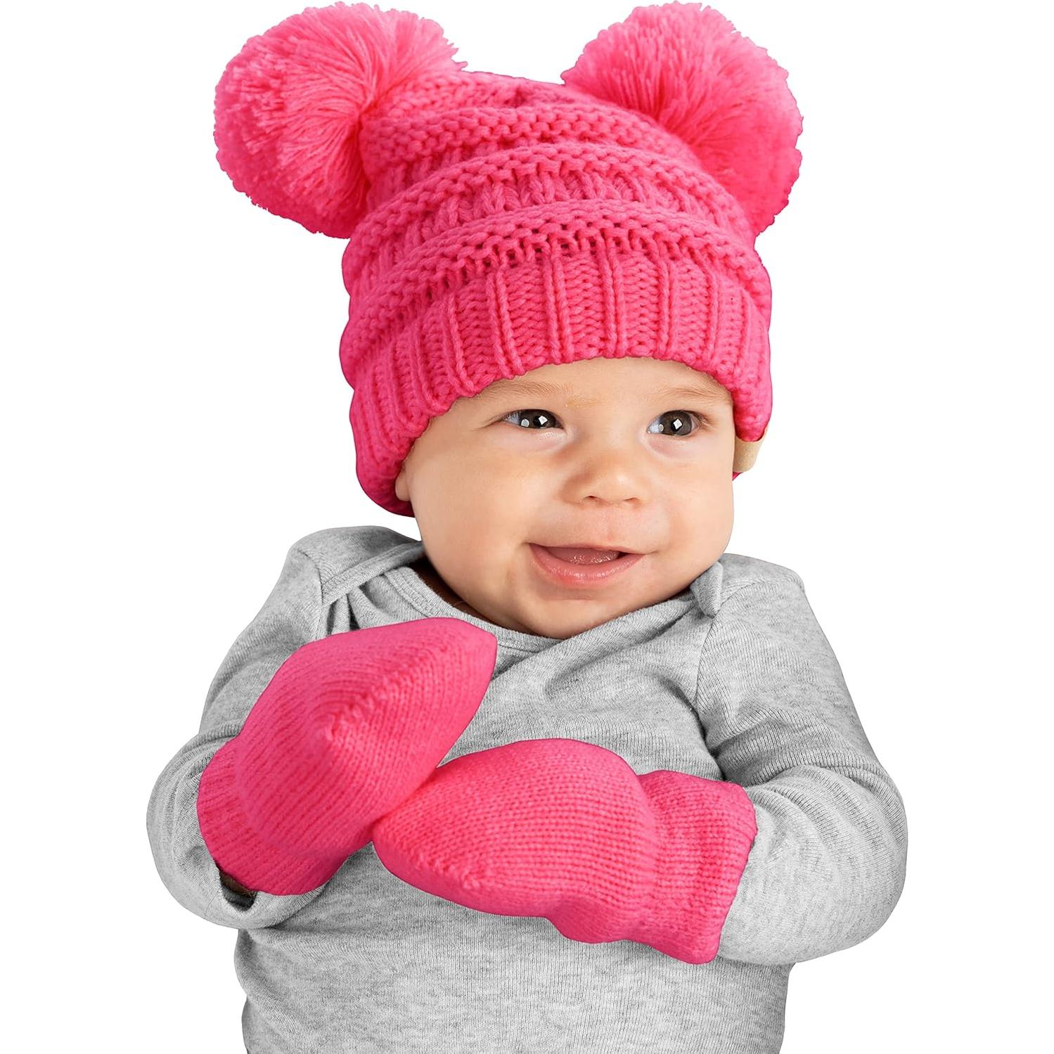 Conjunto Gorro y Mitones Forro Polar Funky Junque Bebé 0-9 meses