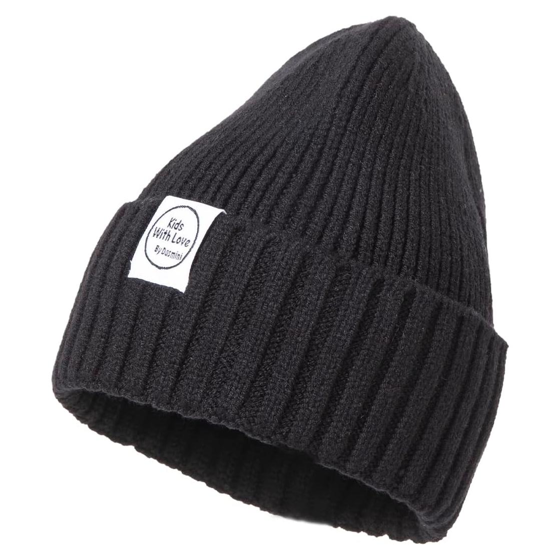 Gorro de invierno Beanie para bebés Dasmini - 0-6 meses, Negro