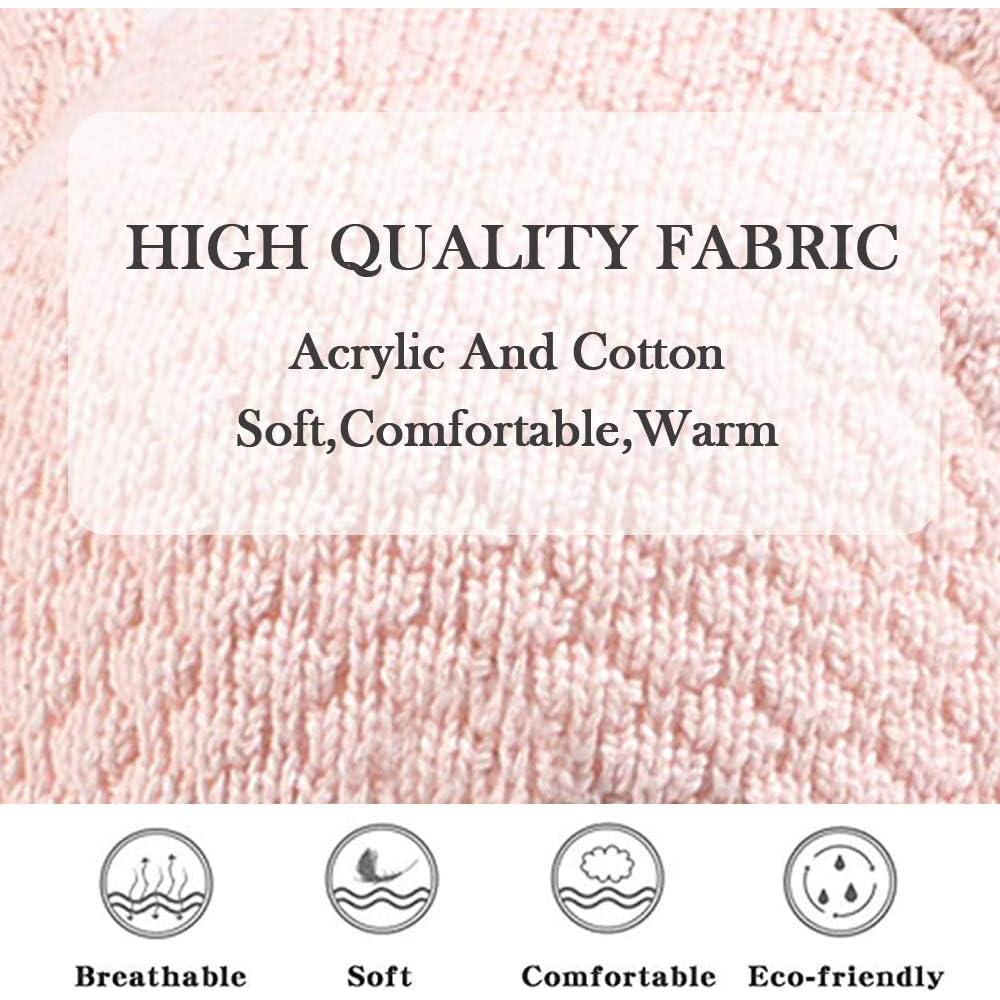 Gorra Beanie para Bebé XIAOHAWANG Oso con Orejeras Cálida