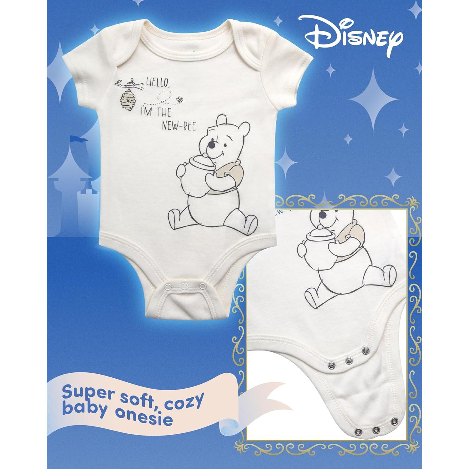 Set de Ropa para Bebé Disney 7 Piezas 0-6 Meses