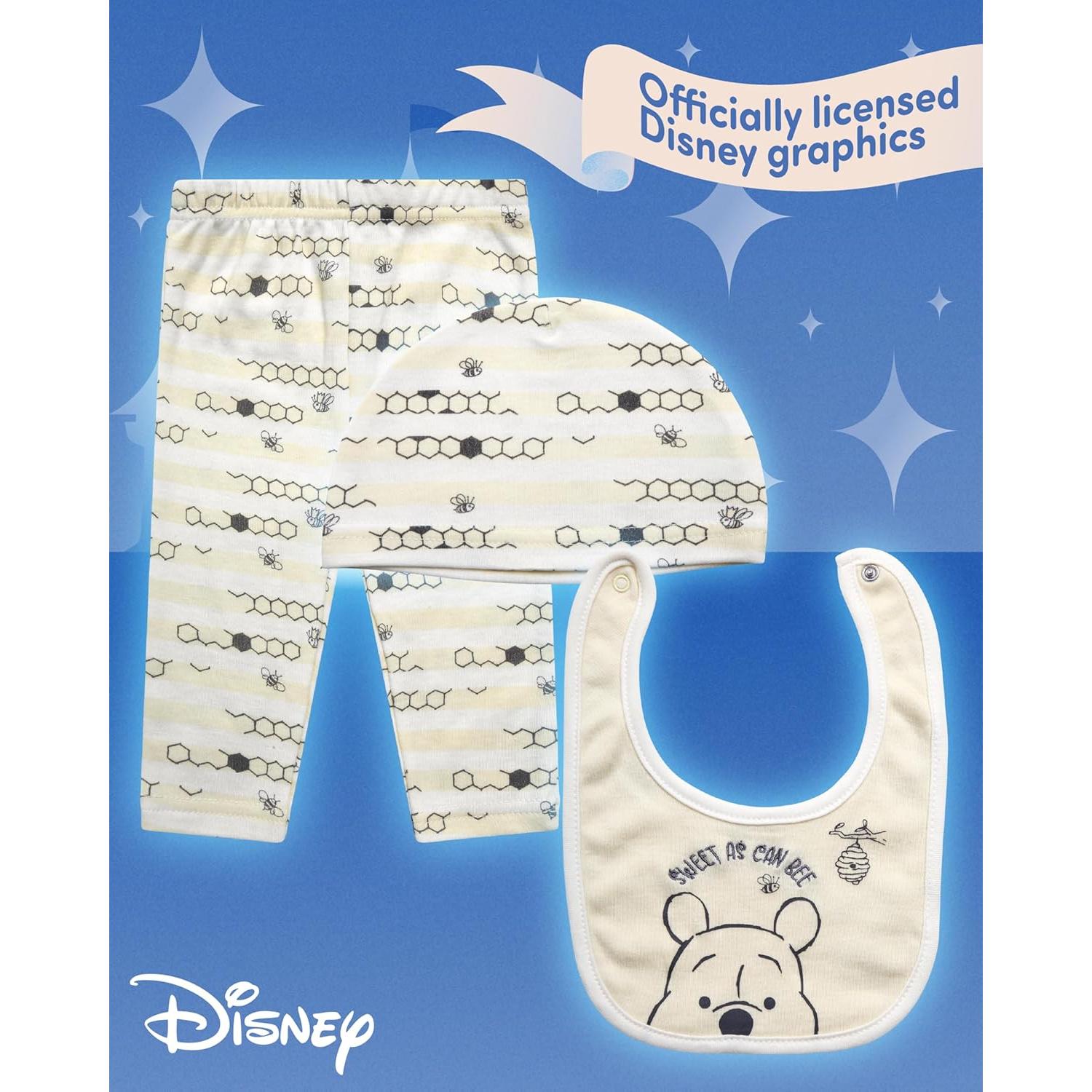 Set de Ropa para Bebé Disney 7 Piezas 0-6 Meses