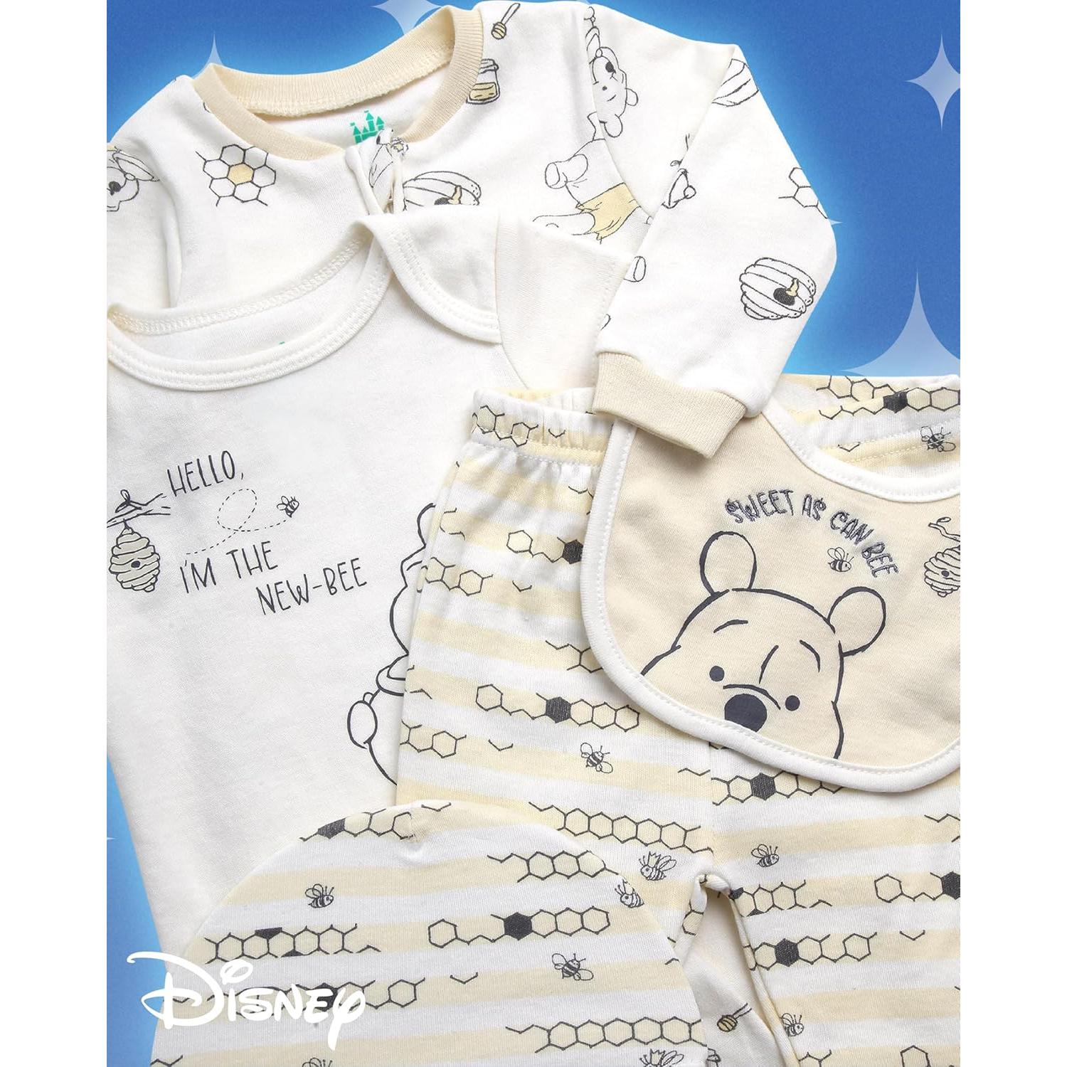 Set de Ropa para Bebé Disney 7 Piezas 0-6 Meses