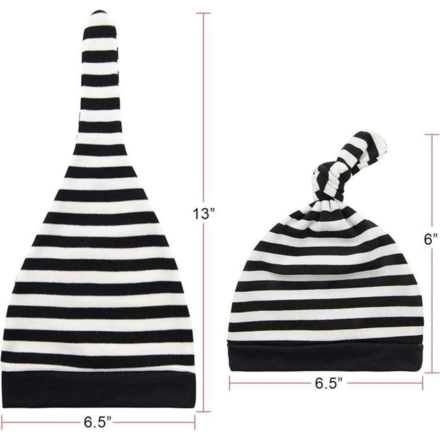 Conjunto de gorros y manoplas para bebés 0-6 meses algodón