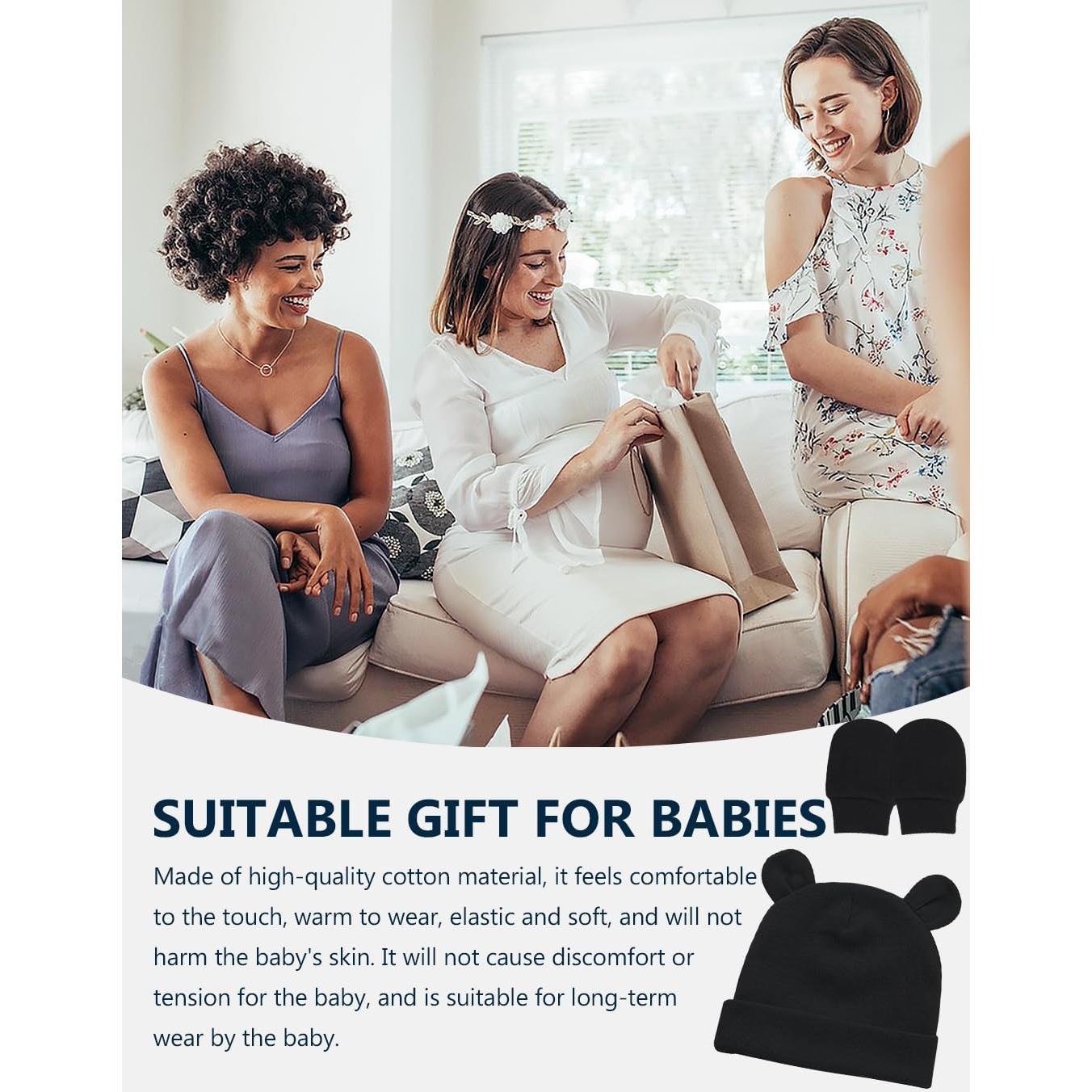 Conjunto de gorro, mitones y calcetines para bebés Zurlefy