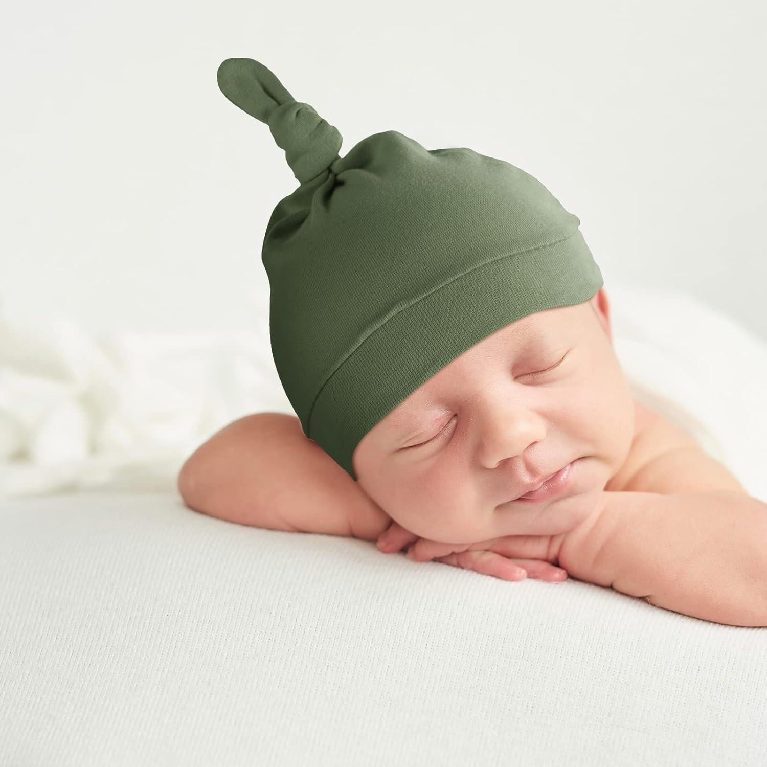 Conjunto de 10 Gorras para Bebés Janmercy - 0-6 Meses