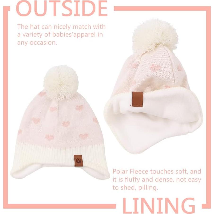 Conjunto de gorro y bufanda JANGANNSA para bebés 0-8 años