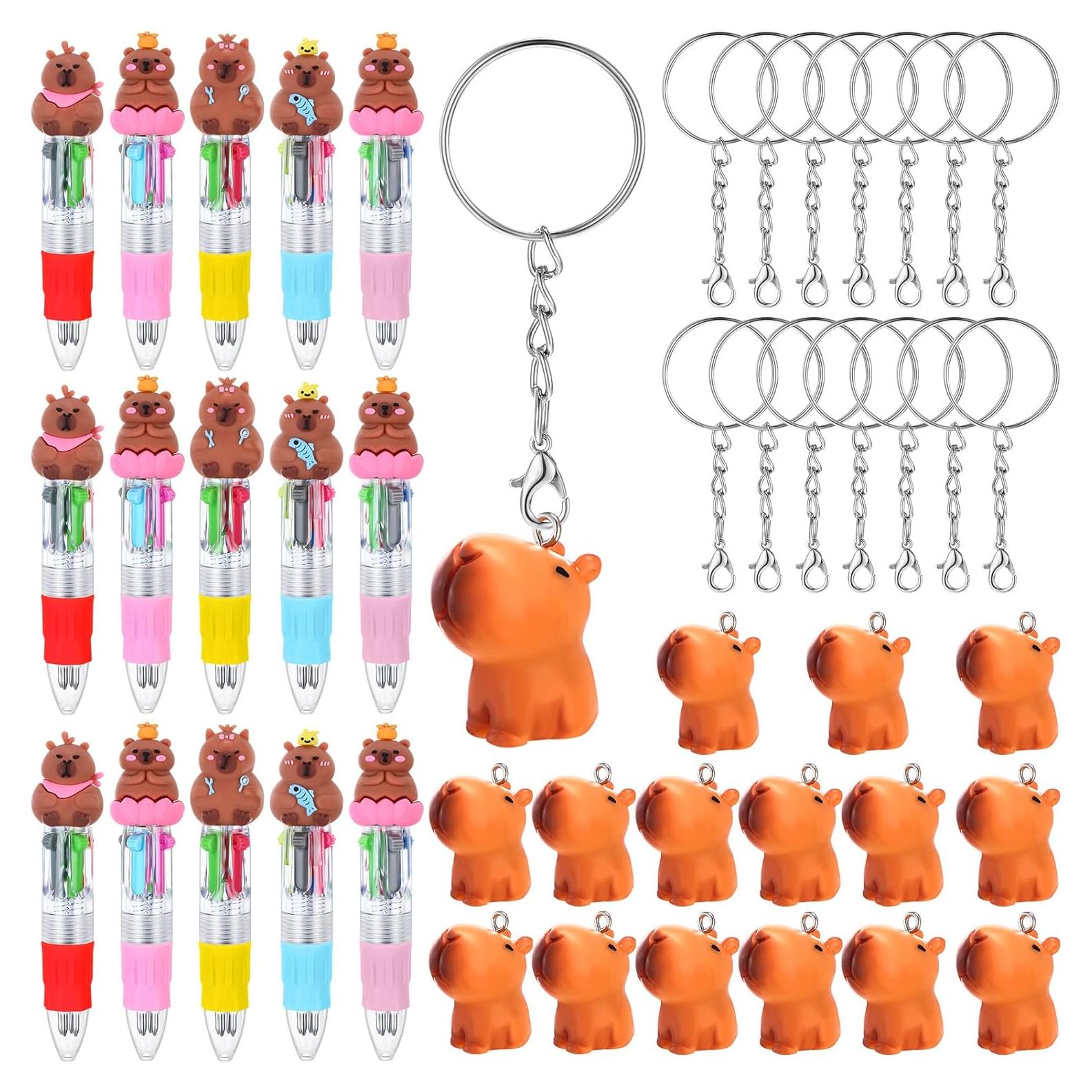 Set de Papelería Capibara ShinyRelief 15 Piezas Multicolor