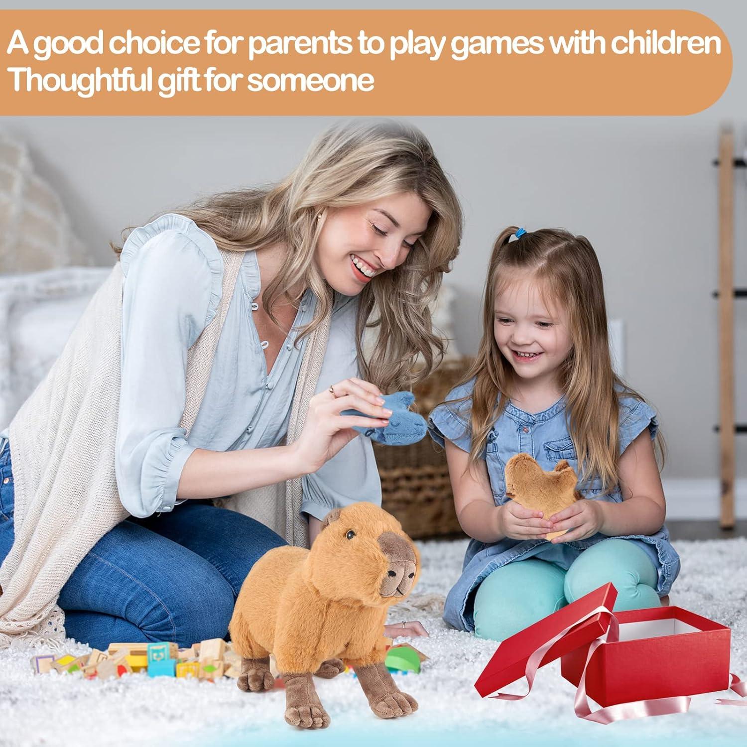 Juguete de Peluche Cuy FRANKIEZHOU Madre e Hijos 30 cm