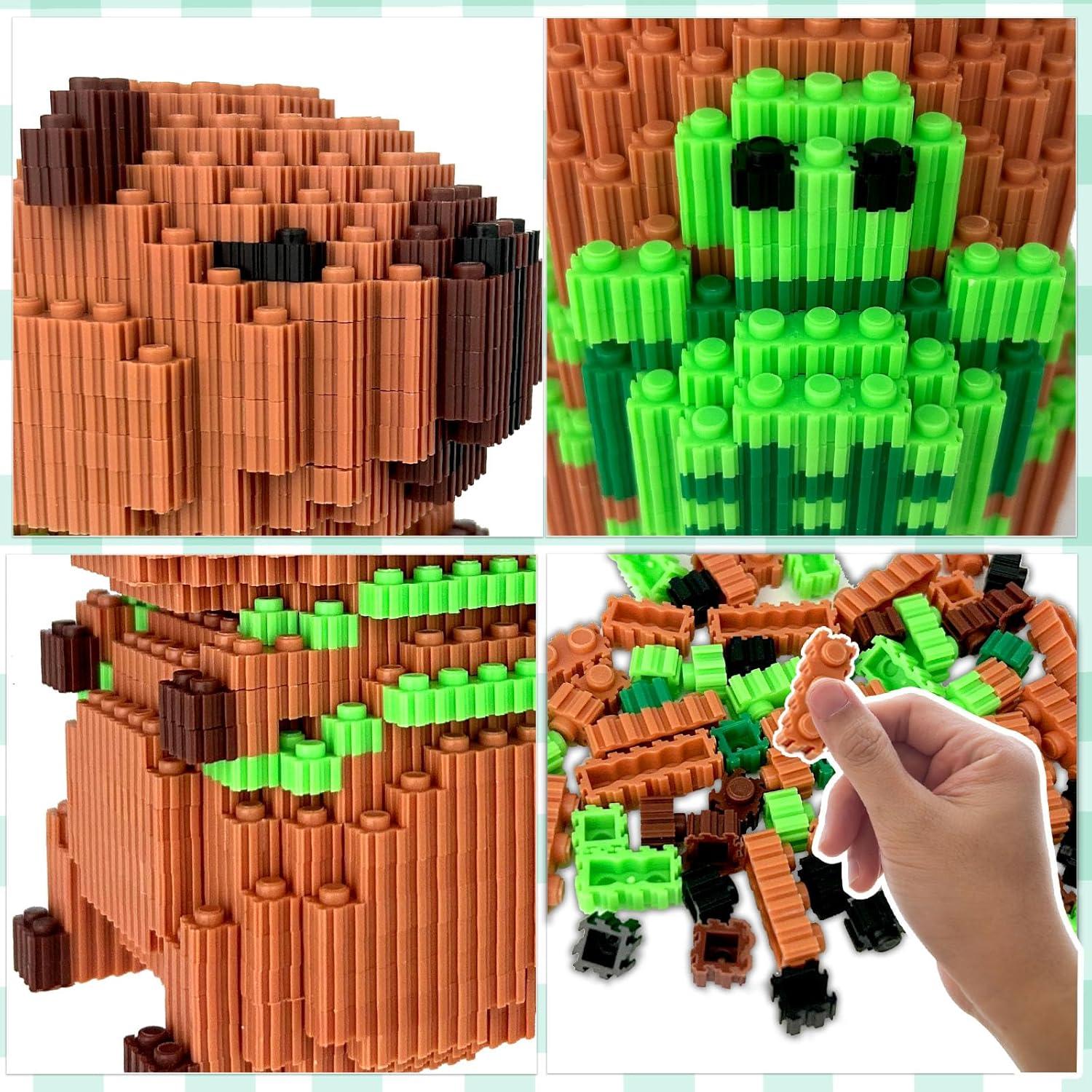 Bloques de Construcción Mini Capibara 1606 Piezas Toynificent