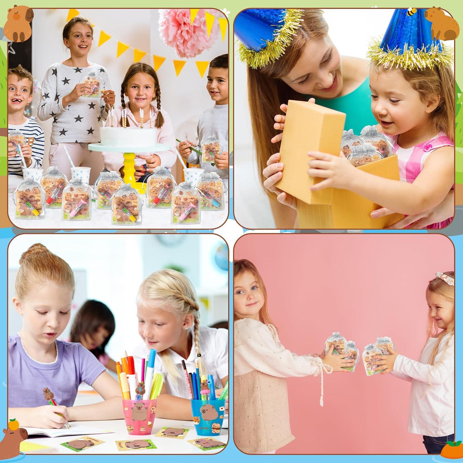 Conjunto de Papelería de Capibara CY2SIDE - 12 Piezas