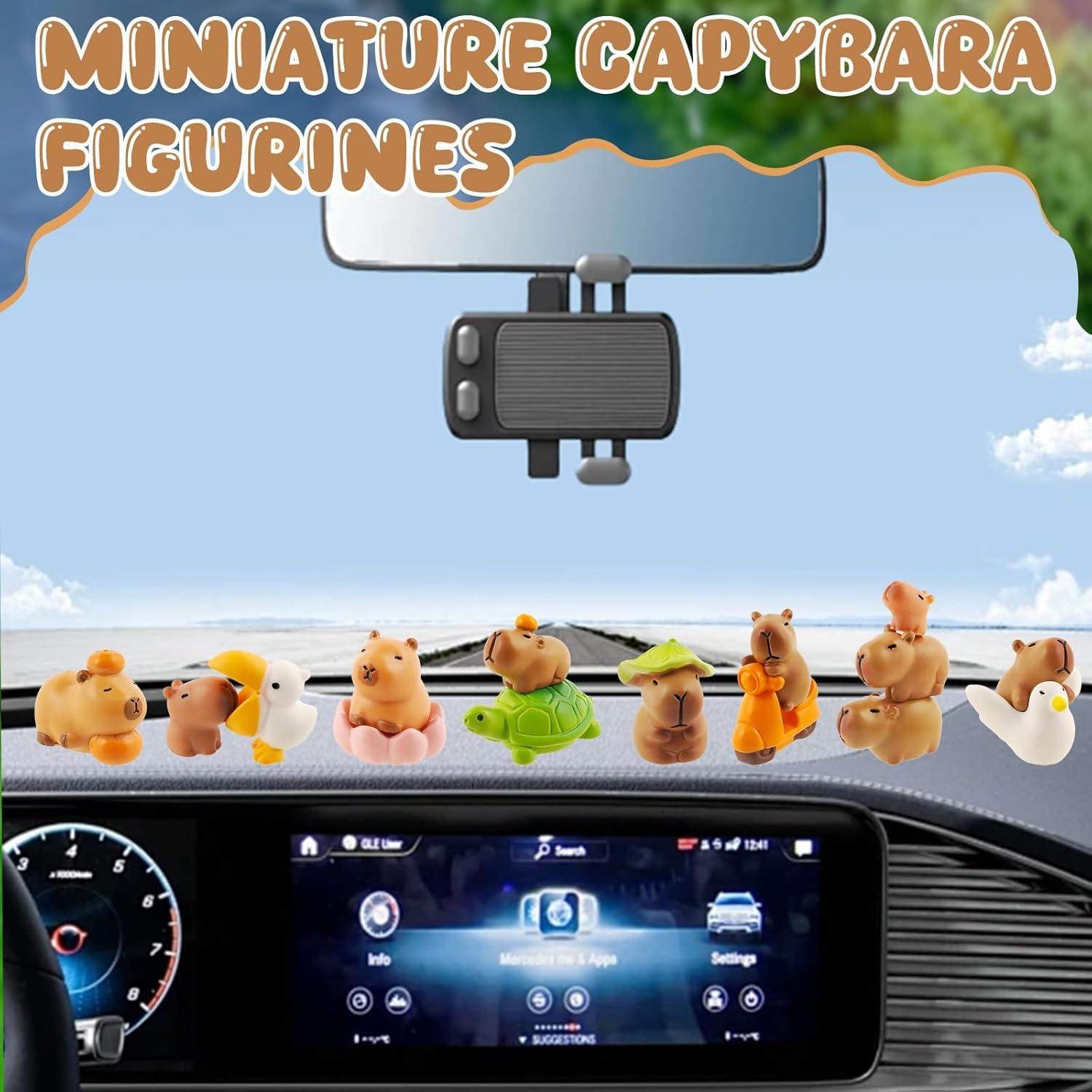 Set de 27 Mini Figuras de Capibara Exasinine para Decoración