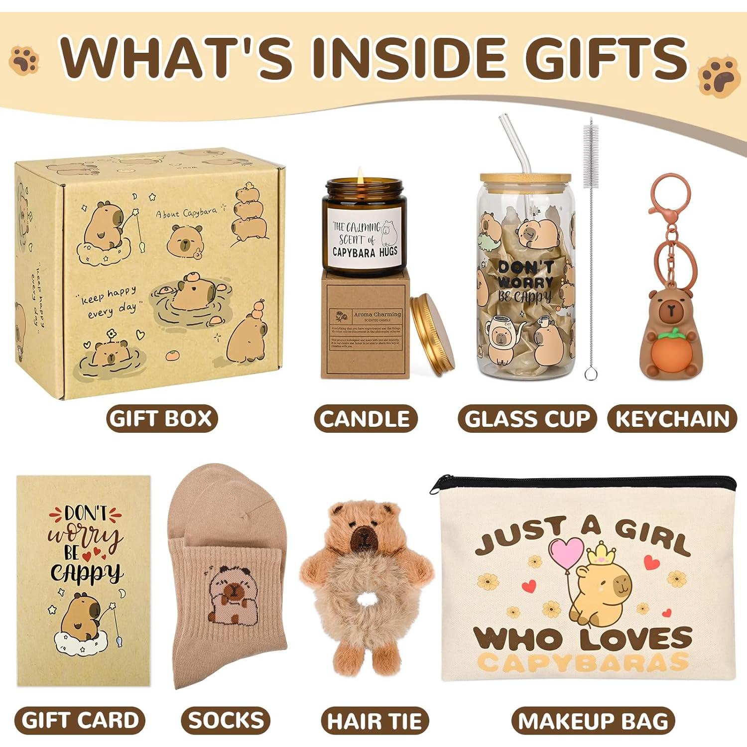 Conjunto de Regalos de Capibara para Mujeres - Bayelove