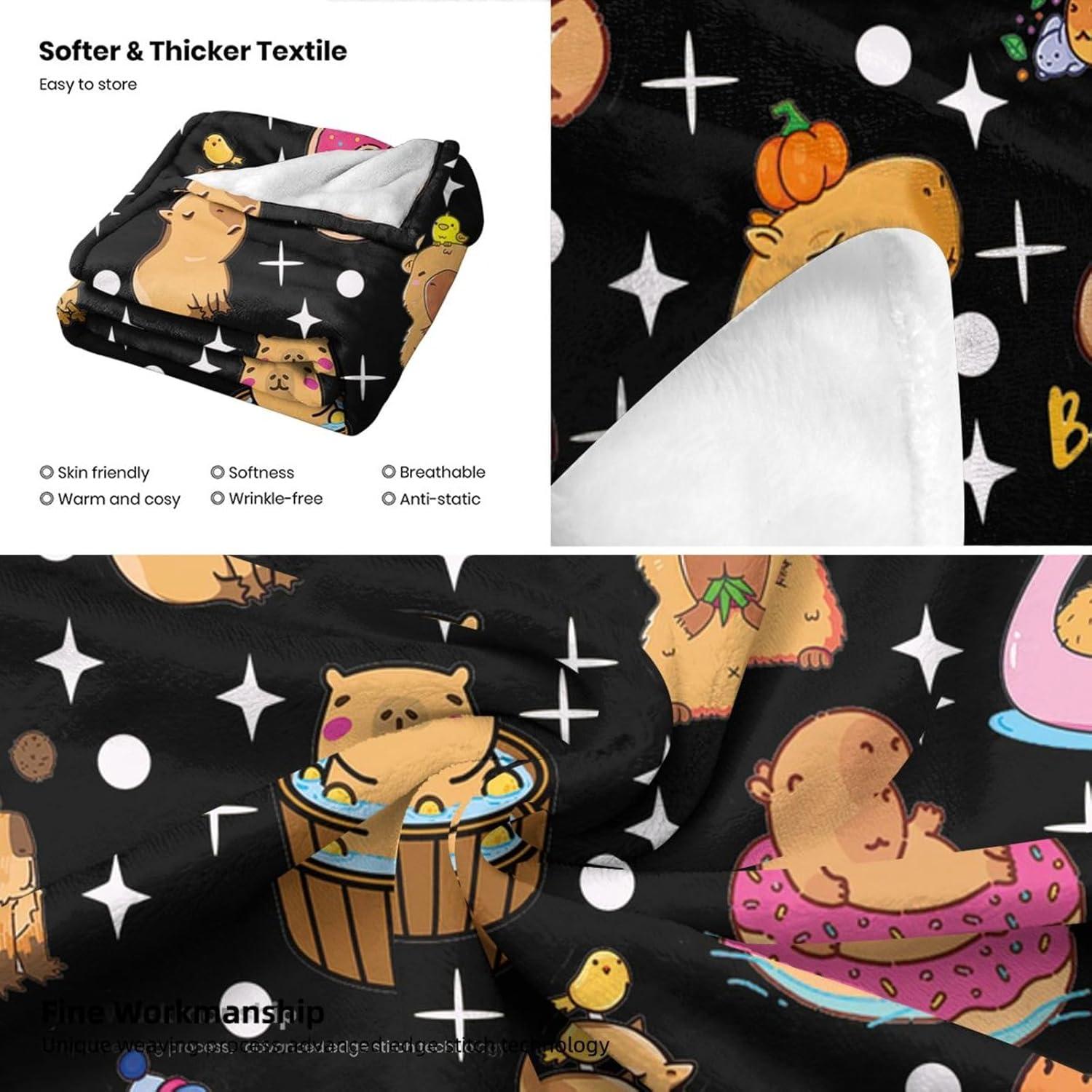 Manta de Franela TOHTWAG 50x40 cm para Niños - Suave y Ligera