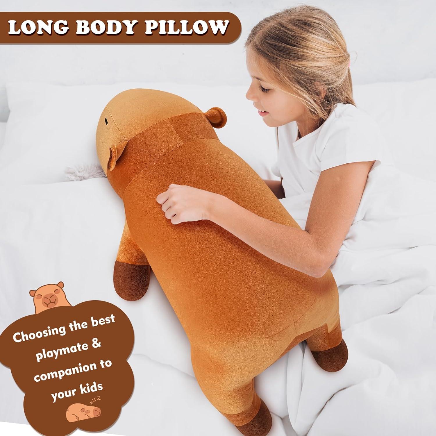 Peluche de Capibara Gigante 76.2 cm - Comienzo Auspicioso