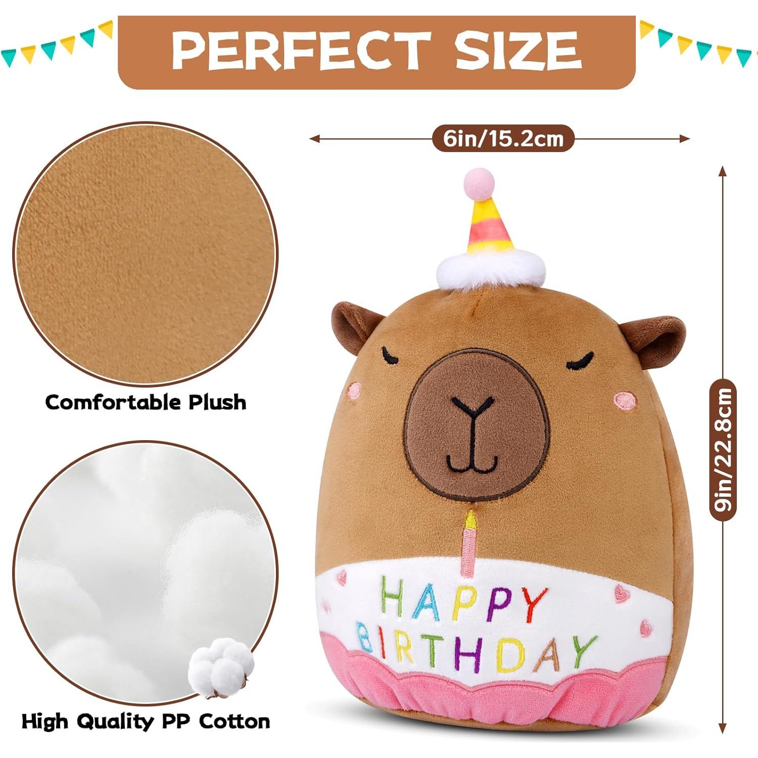 Peluche Capibara Marrón 20cm Prewplam - Regalo Cumpleaños