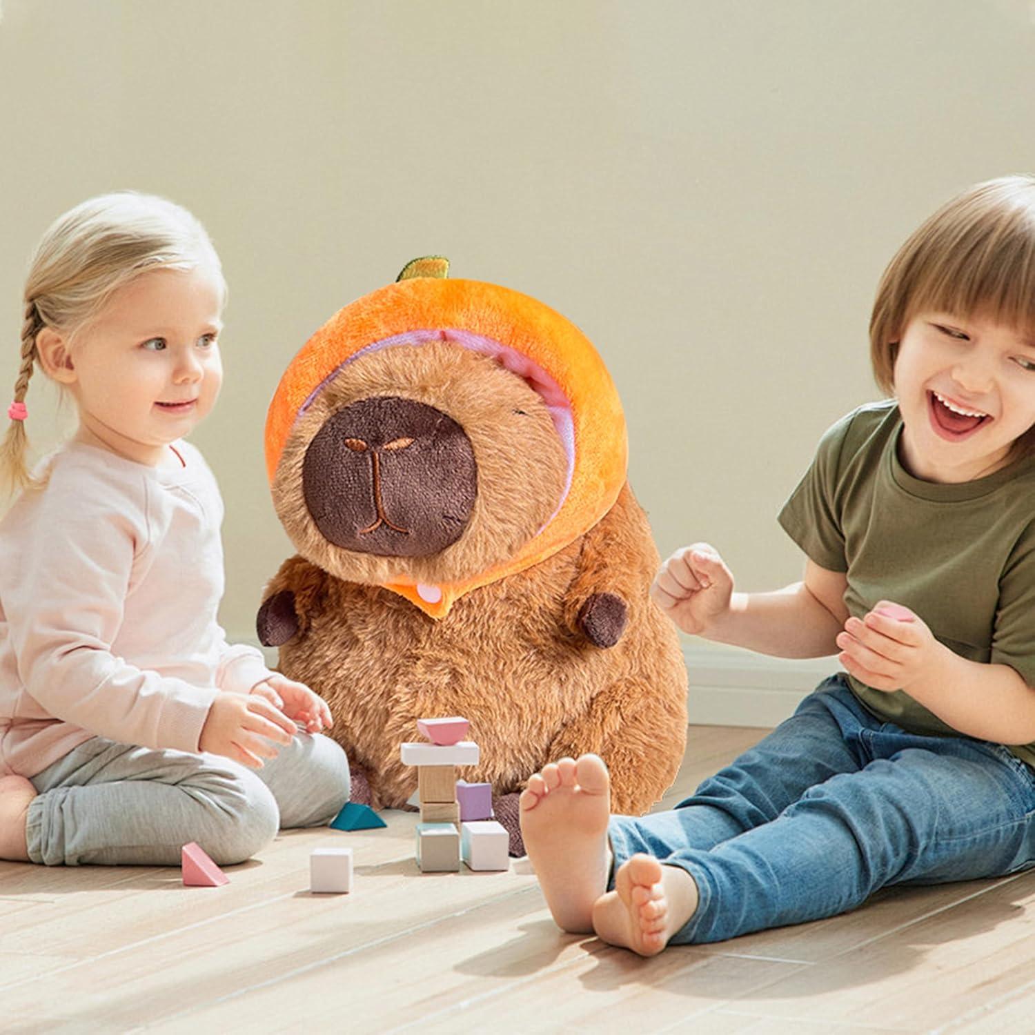 Juguete de Peluche Capibara Liraziva 45 cm Suave y Abrazable
