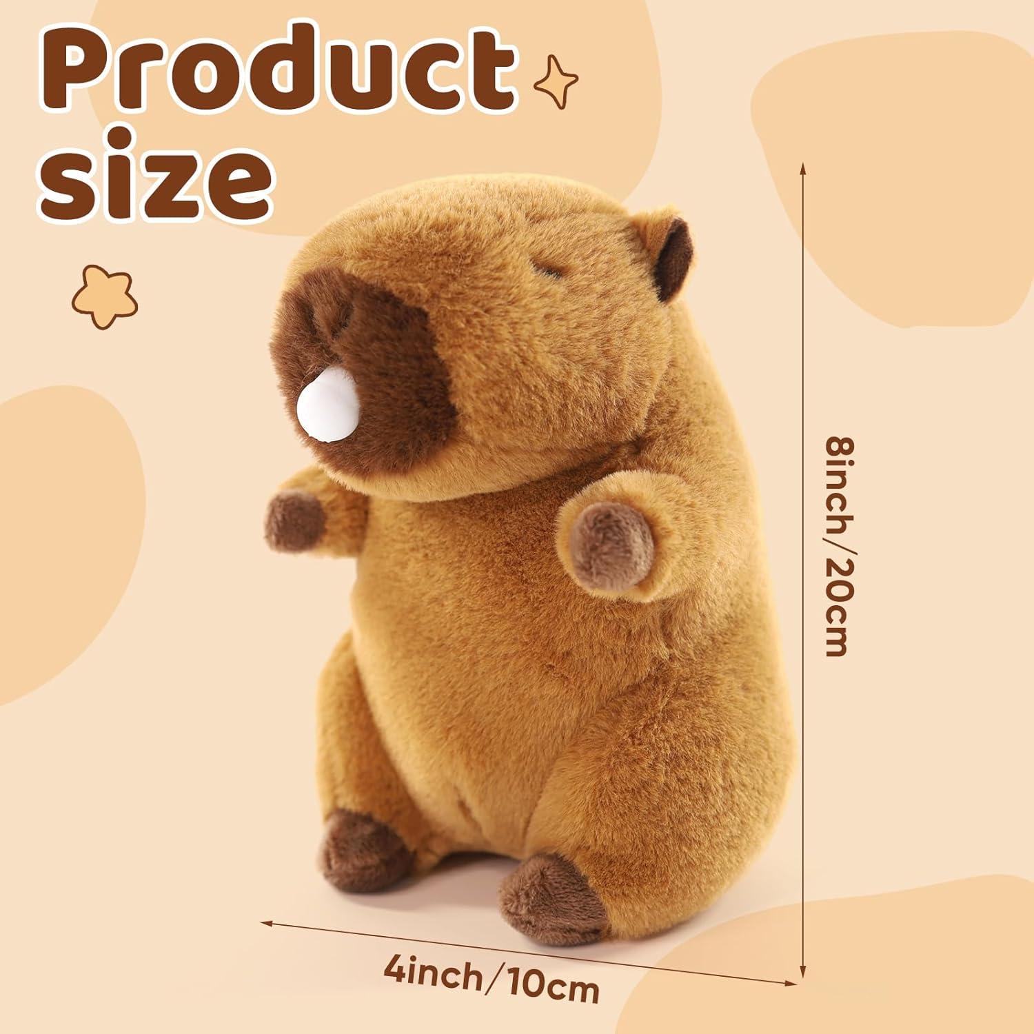 Peluche Capibara Sew Butiful 20 cm para Bebés y Niños