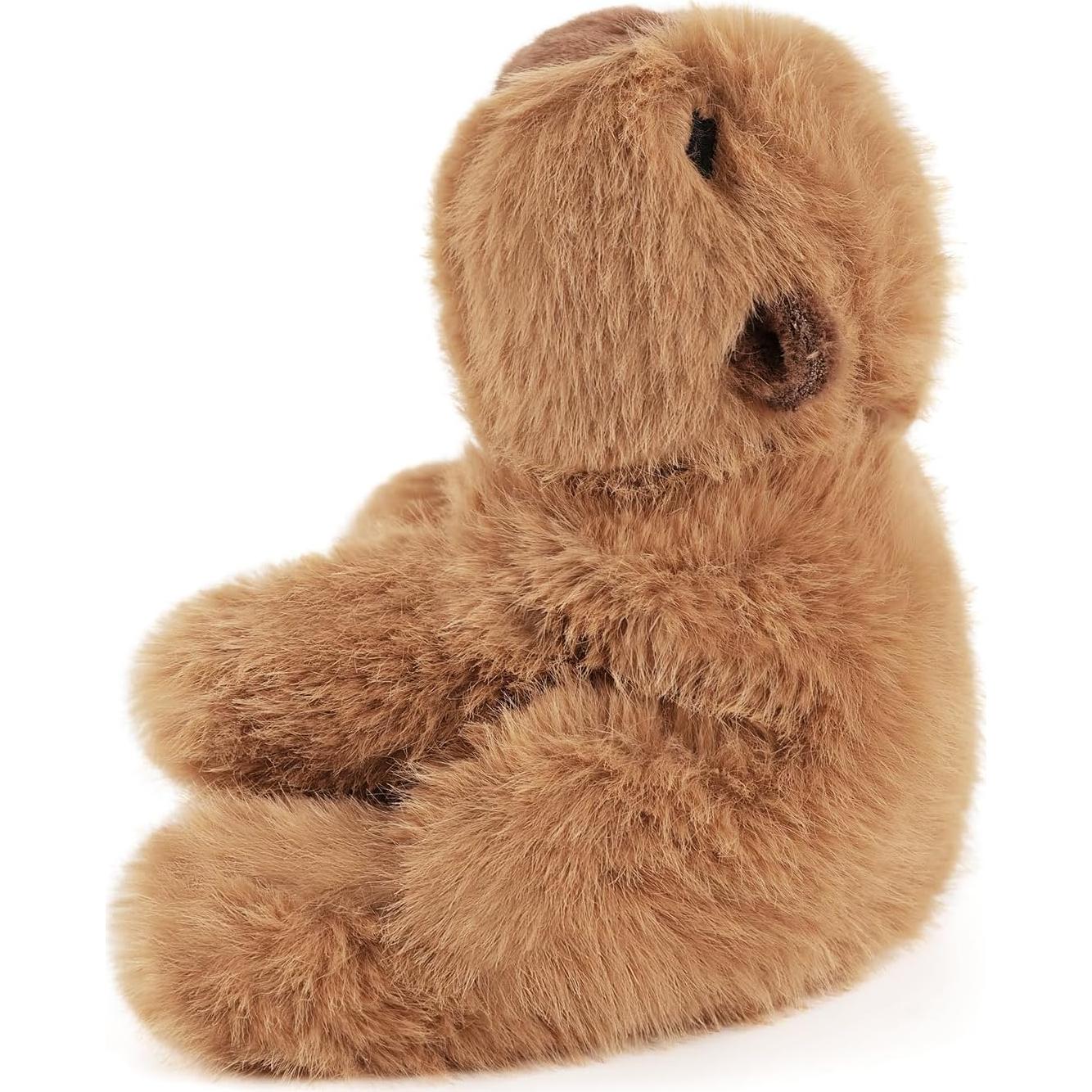 Peluche Capibara PEACH CAT 17.78 cm Suave y Abrazable