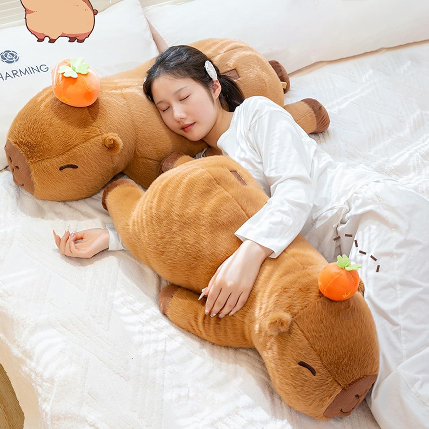 Peluche Capibara de Persimón PEACH CAT 60 cm para Niños