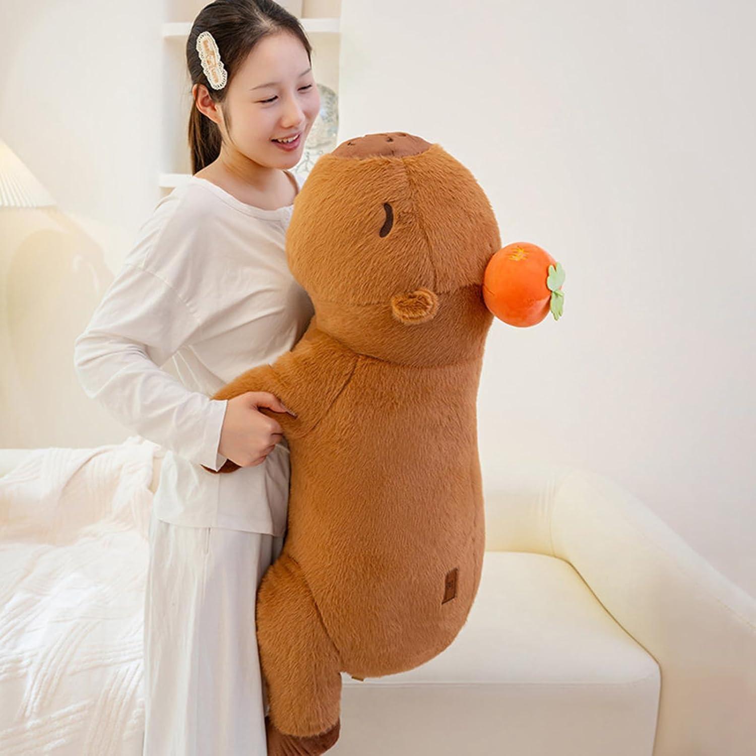Peluche Capibara de Persimón PEACH CAT 60 cm para Niños