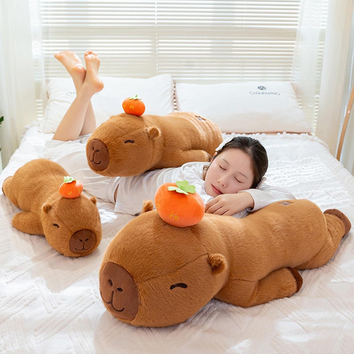 Peluche Capibara de Persimón PEACH CAT 60 cm para Niños