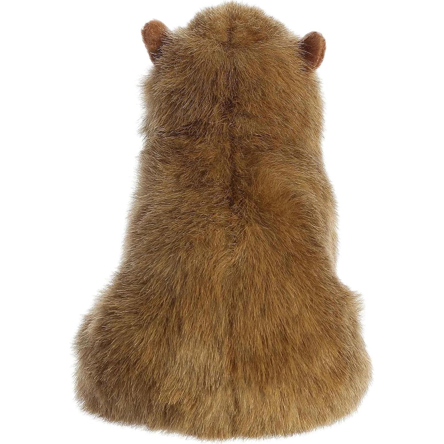 Peluche Capibara Realista Aurora Miyoni 12.7 cm Marrón