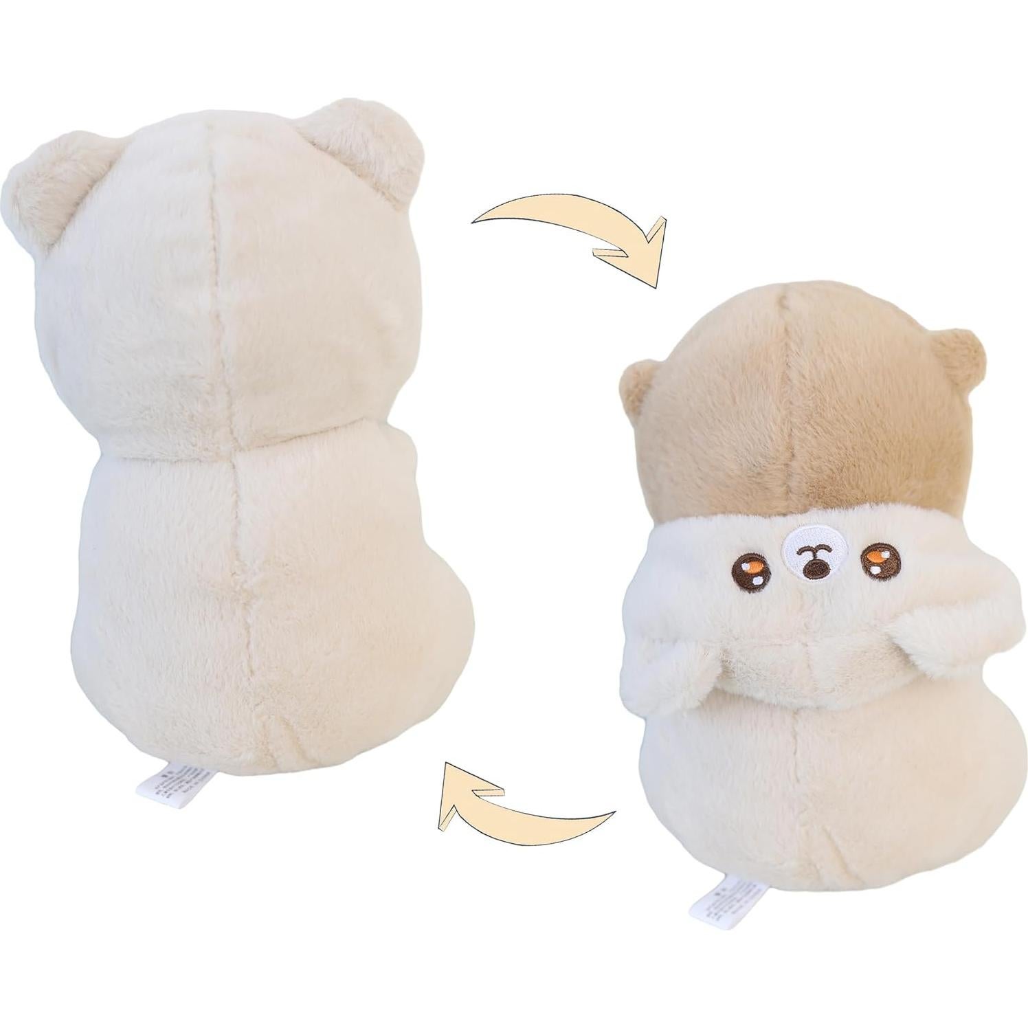Juguete de Peluche Capibara TONGSONG 25.4 cm Oso Beige
