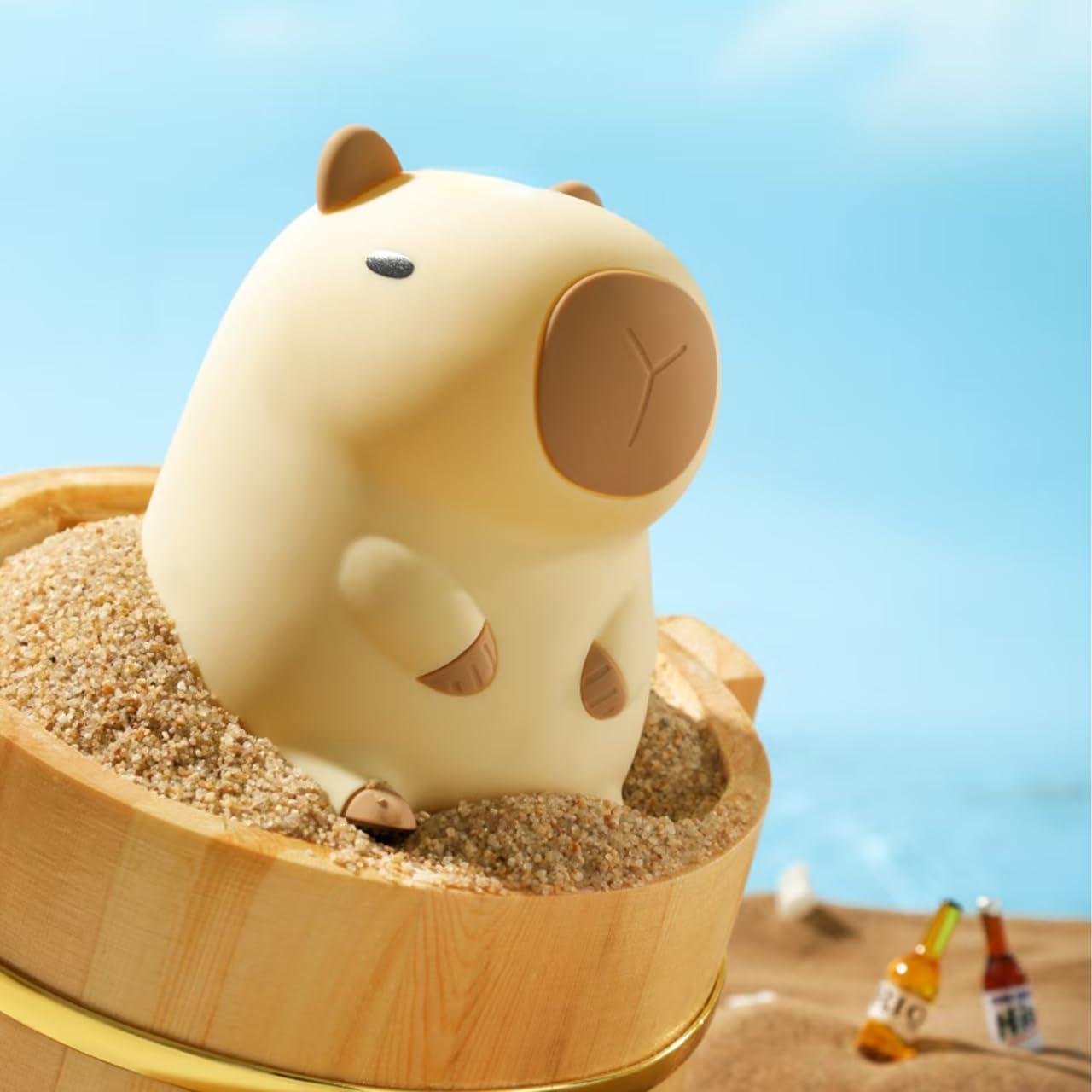 Luz Nocturna Capibara ATSUI LED Silicona Regulable 2 Niveles