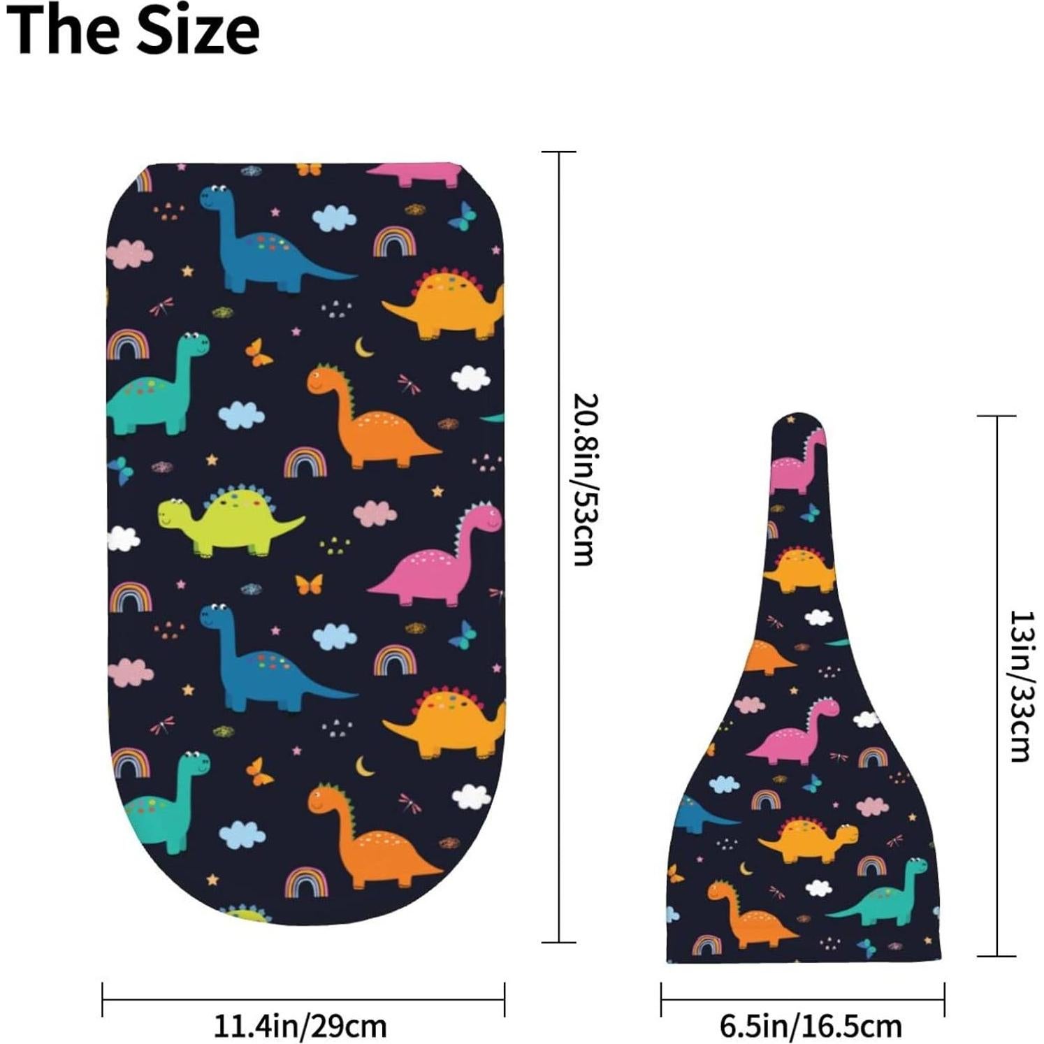 Manta de Envuelo Auhomea para Recién Nacidos Dinosaurios 29x53 cm