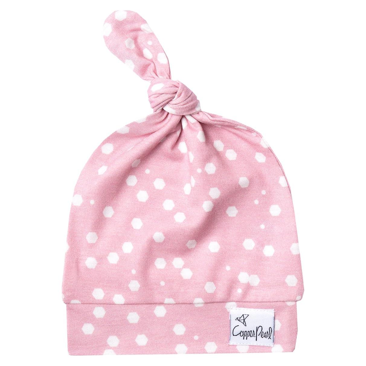 Gorro Beanie Beber Copper Pearl Ajustable Lucy 0-6 Meses