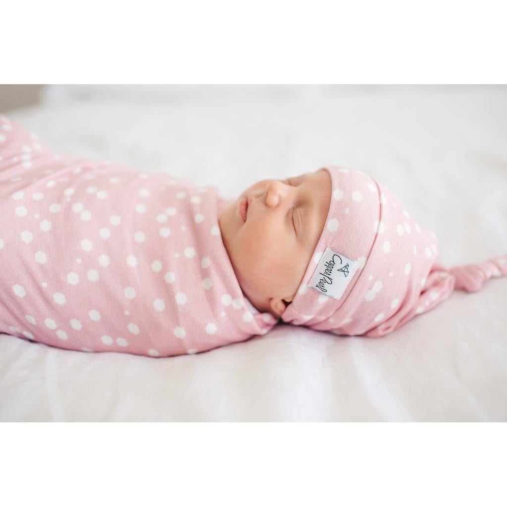 Gorro Beanie Beber Copper Pearl Ajustable Lucy 0-6 Meses