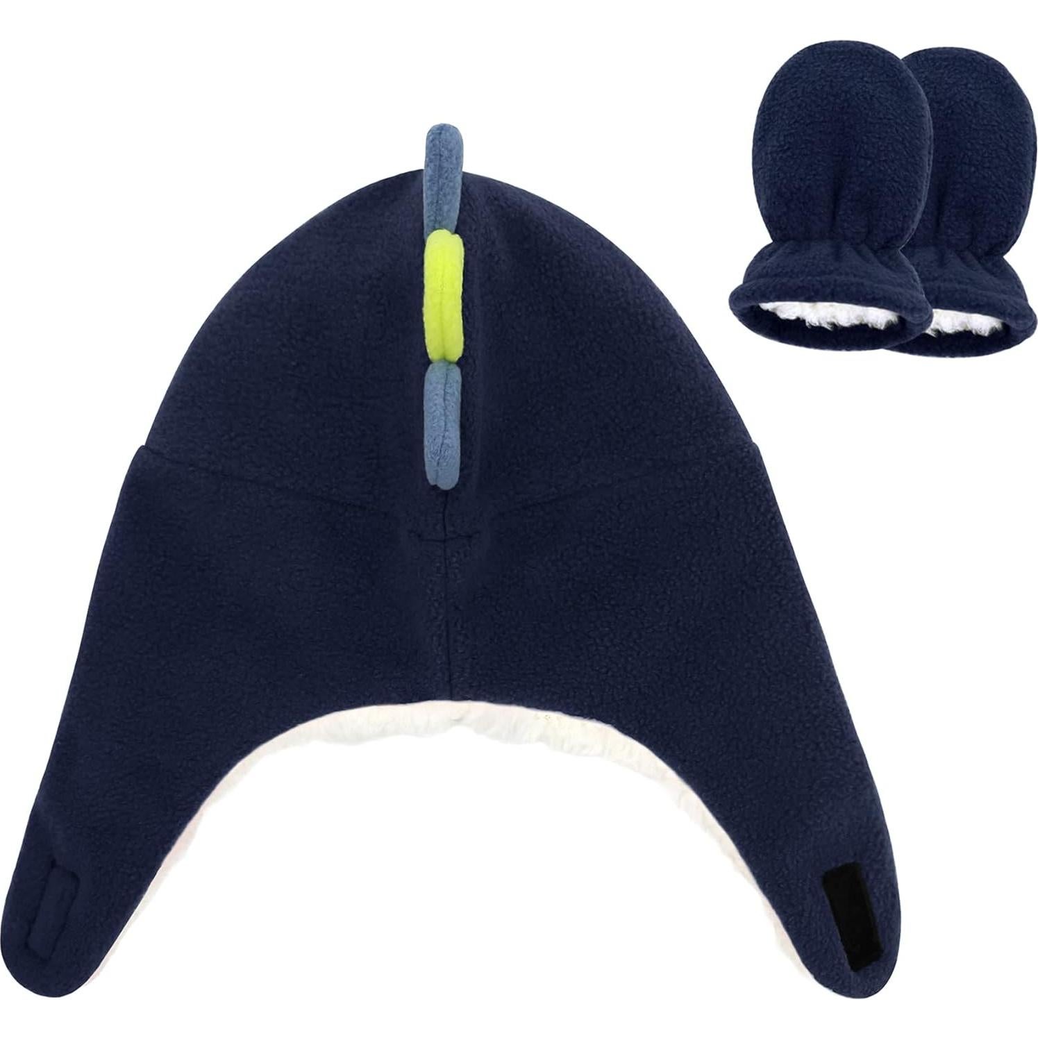 Conjunto Gorro y Manoplas Invierno Olreco Bebés 12-24 Meses