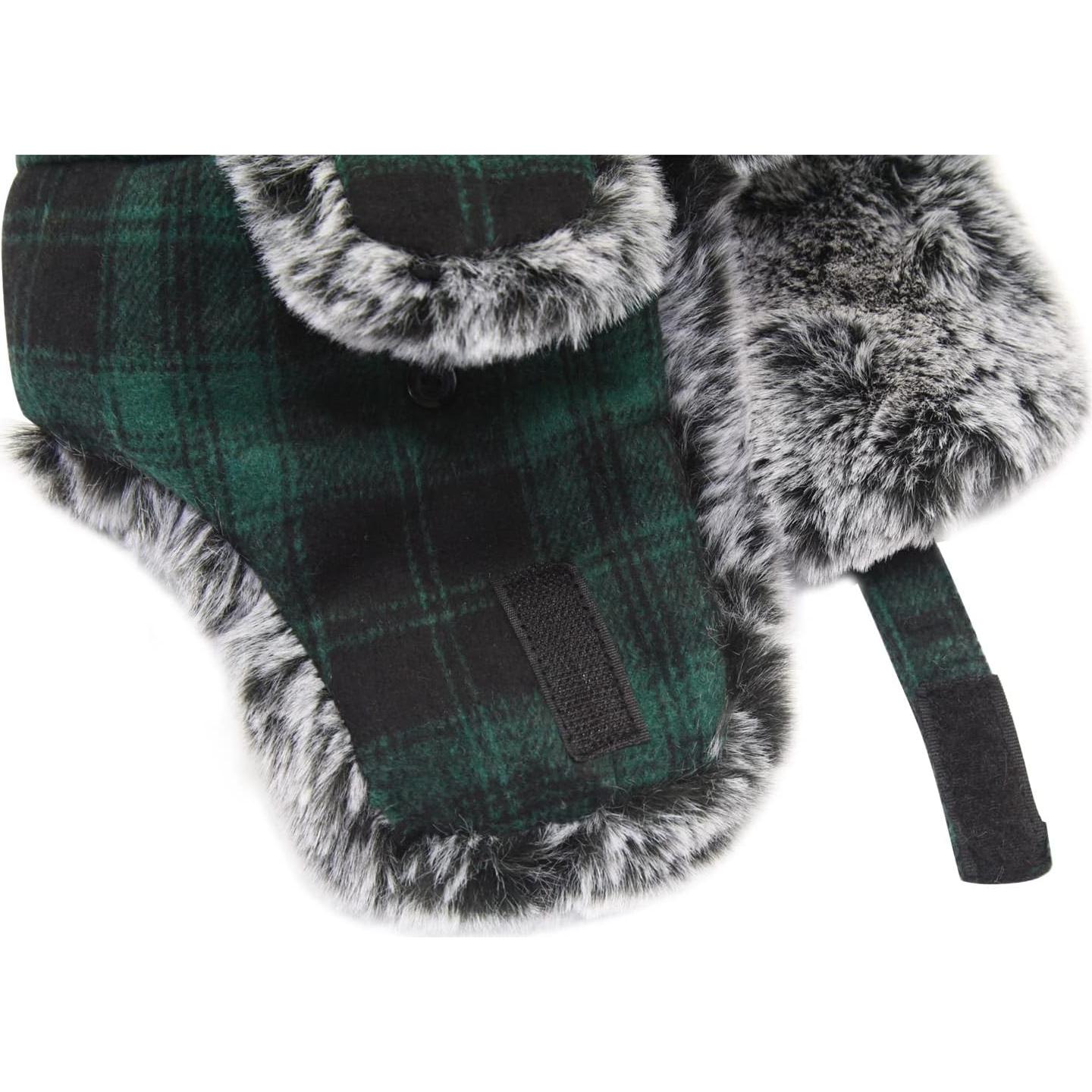 Gorro Trapper FUOITA para Niños 1-8T Ajustable Impermeable