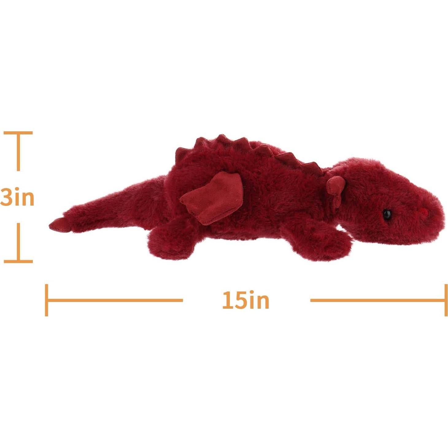 Juguete de Peluche Dragón Ciruela Acostado Apricot Lamb 38 cm