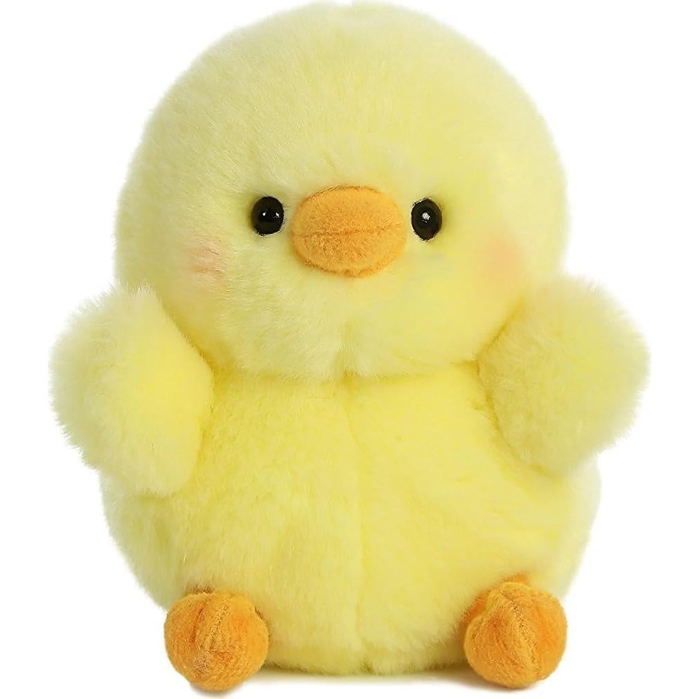 Paquete de 2 peluches Aurora: Pollito y Conejito 12.7 cm