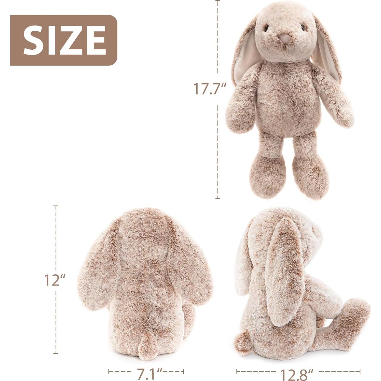 Conejo de Peluche WEIGEDU 44.96 cm Suave y Abrazable