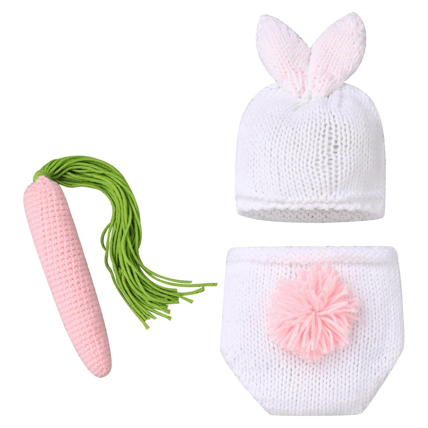 Conjunto de Ropa de Pascua para Bebé IBTOM CASTLE Ganchillo