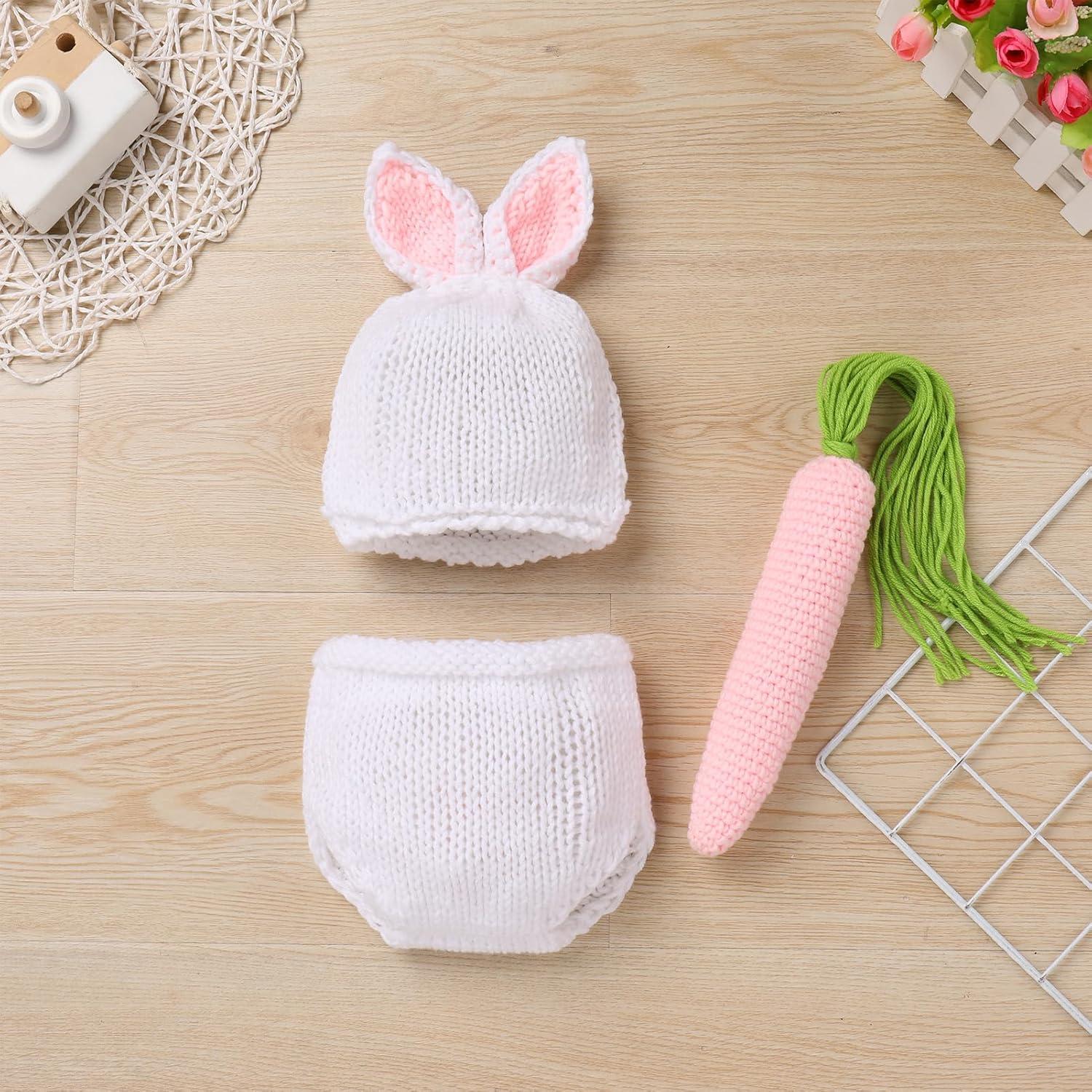 Conjunto de Ropa de Pascua para Bebé IBTOM CASTLE Ganchillo