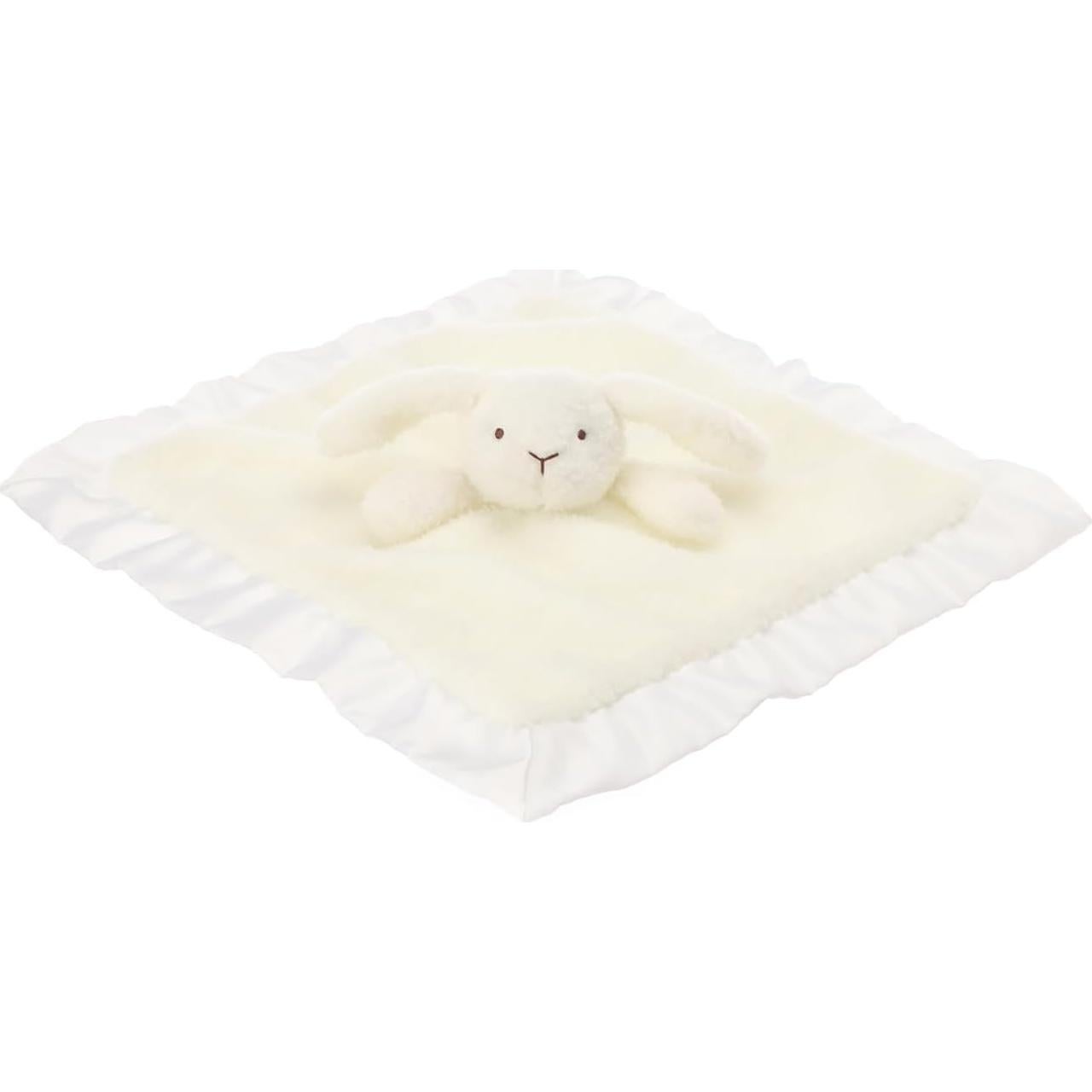 Manta de Seguridad Conejo Blanco Cordero Albaricoque 35 cm