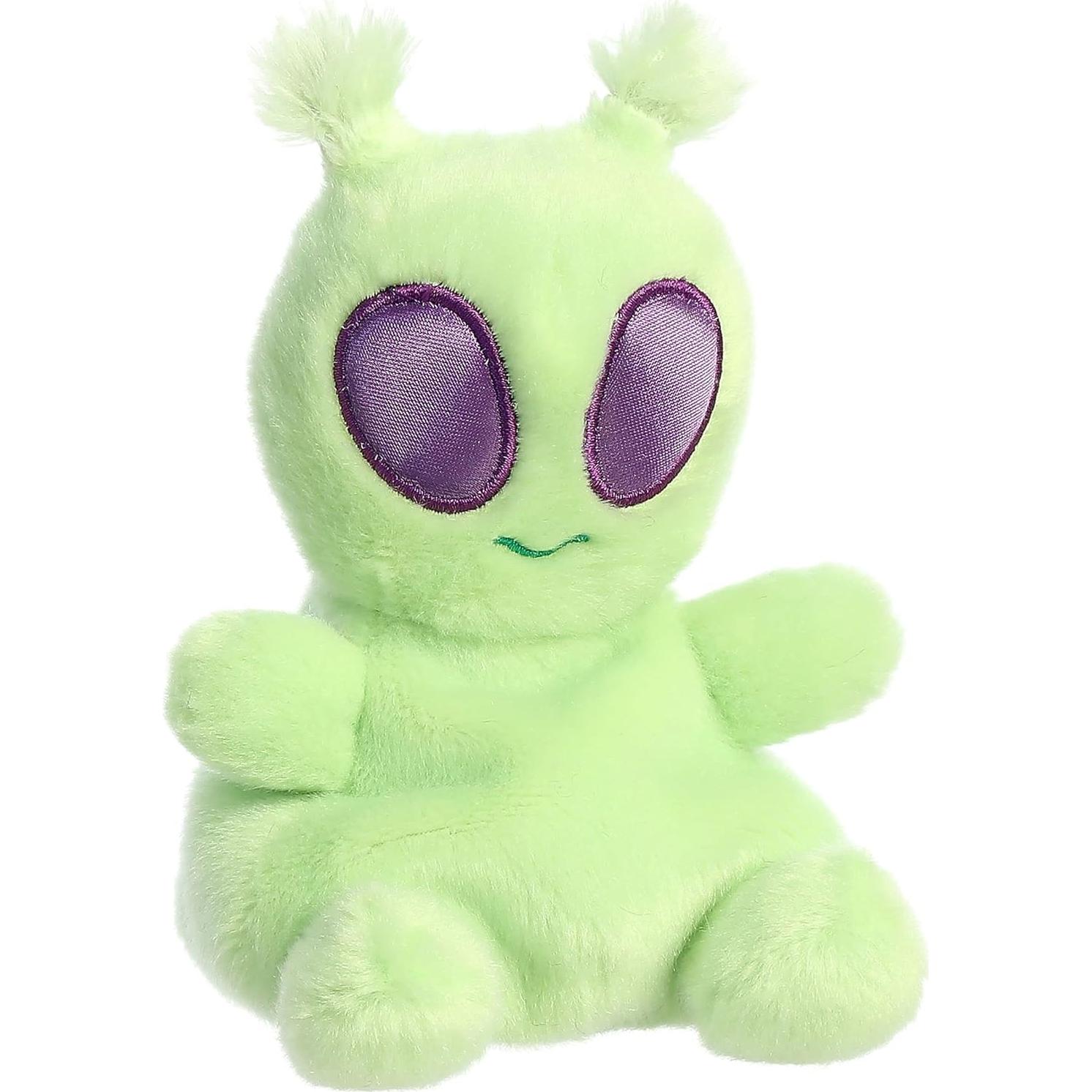 Peluche Ross Alien Palm Pals Aurora 11.4 cm Verde